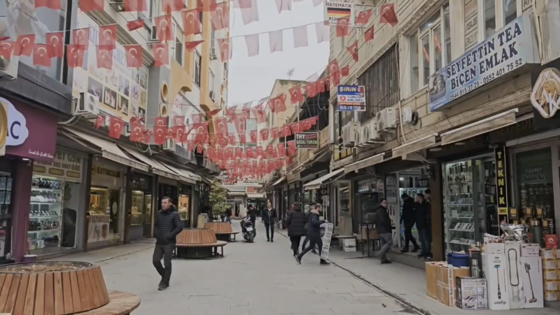 Nusaybin Esnafı Türk Bayrağı