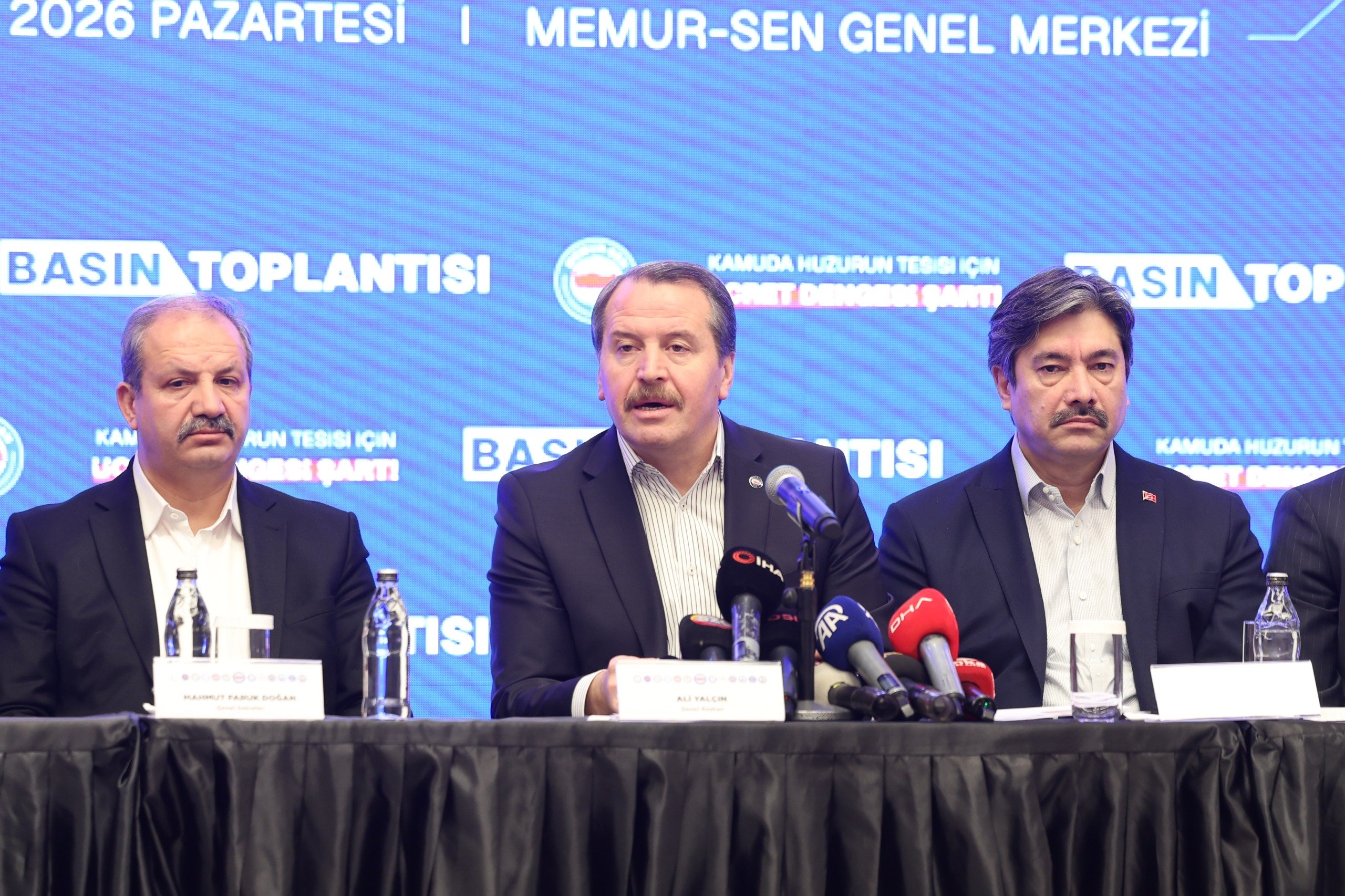 Memur-Sen Ali Yalçın konuşma