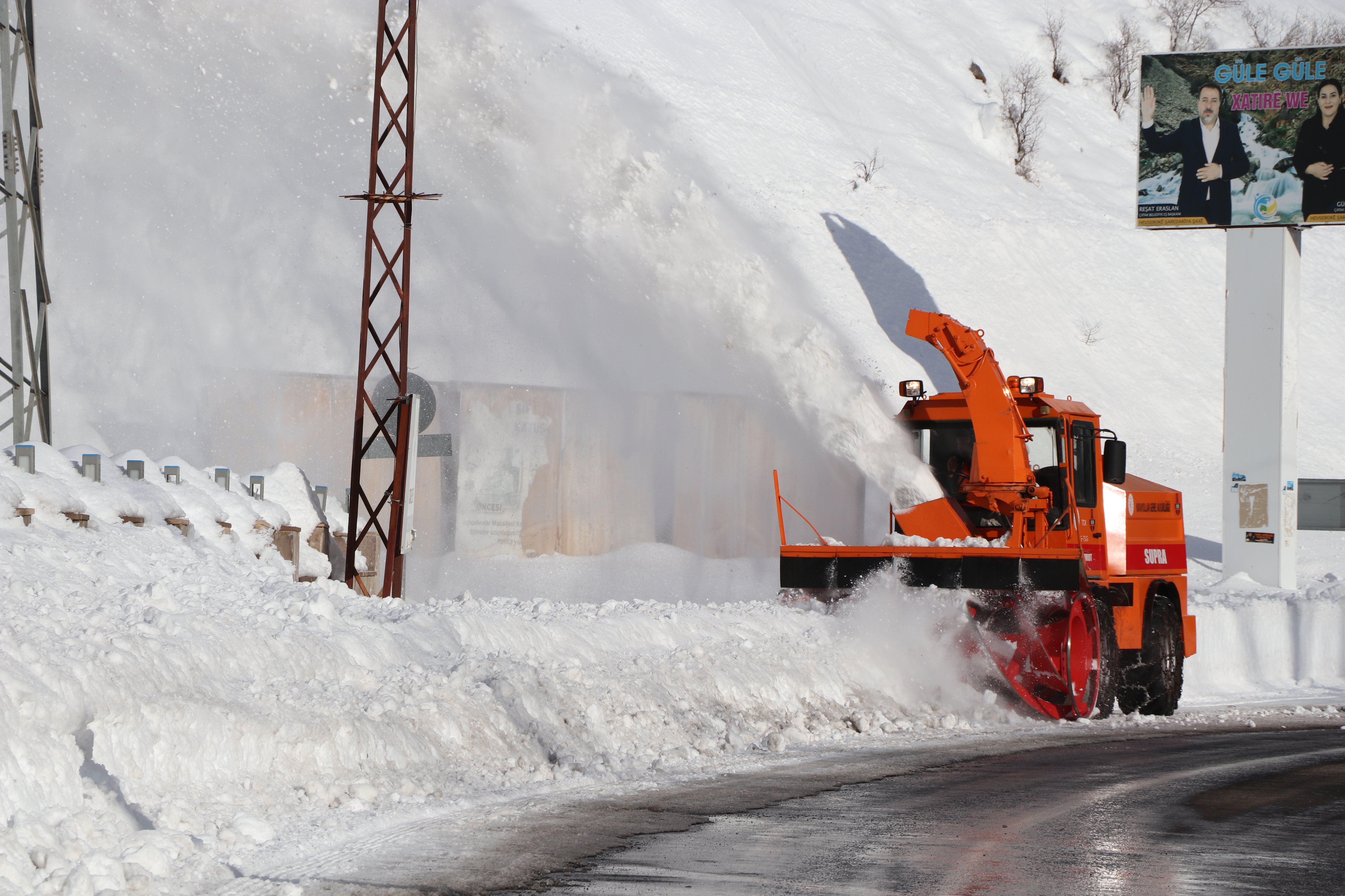 Van kar mücadelesi ekipleri