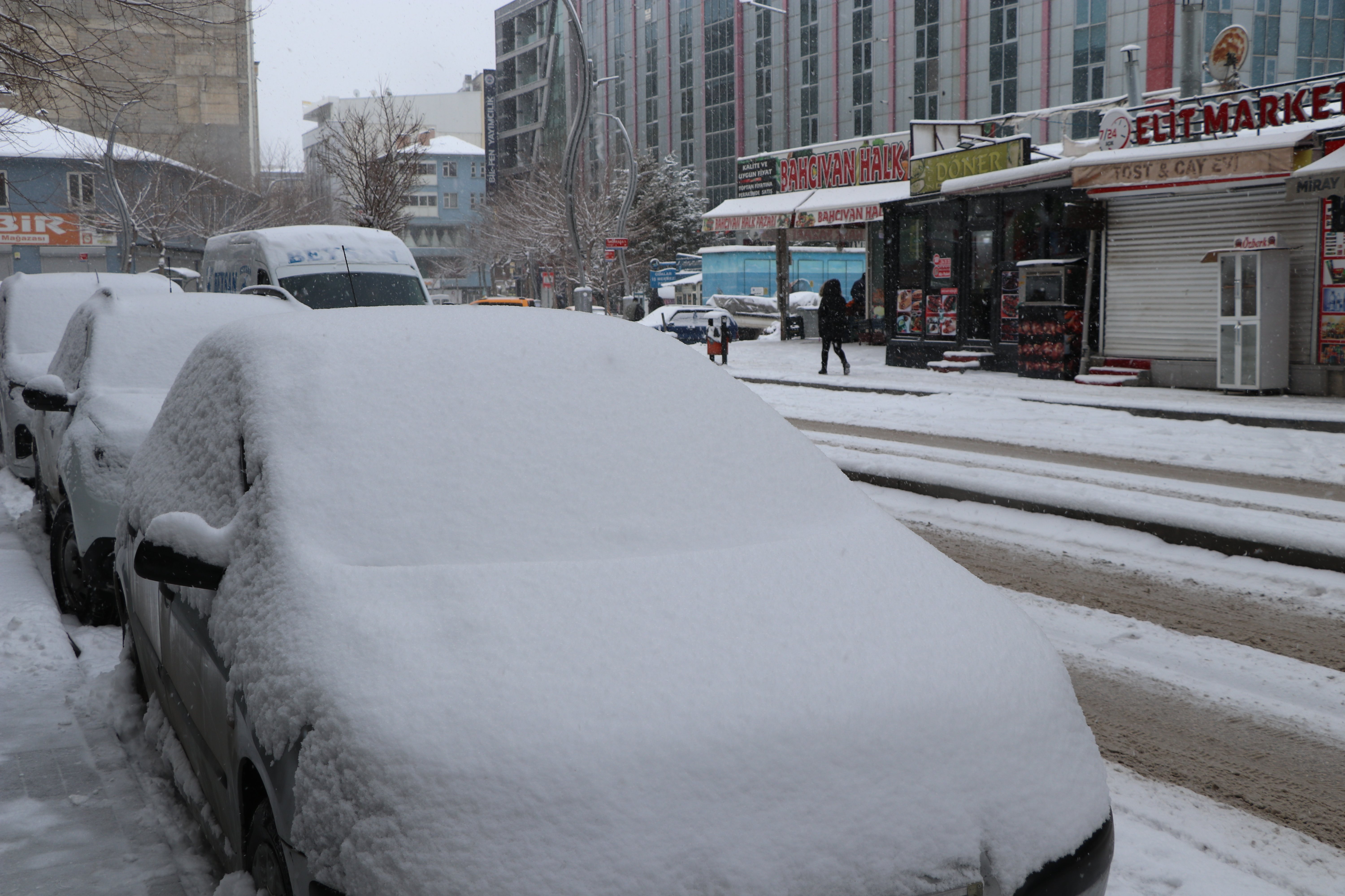 Van kar temizleme çalışması