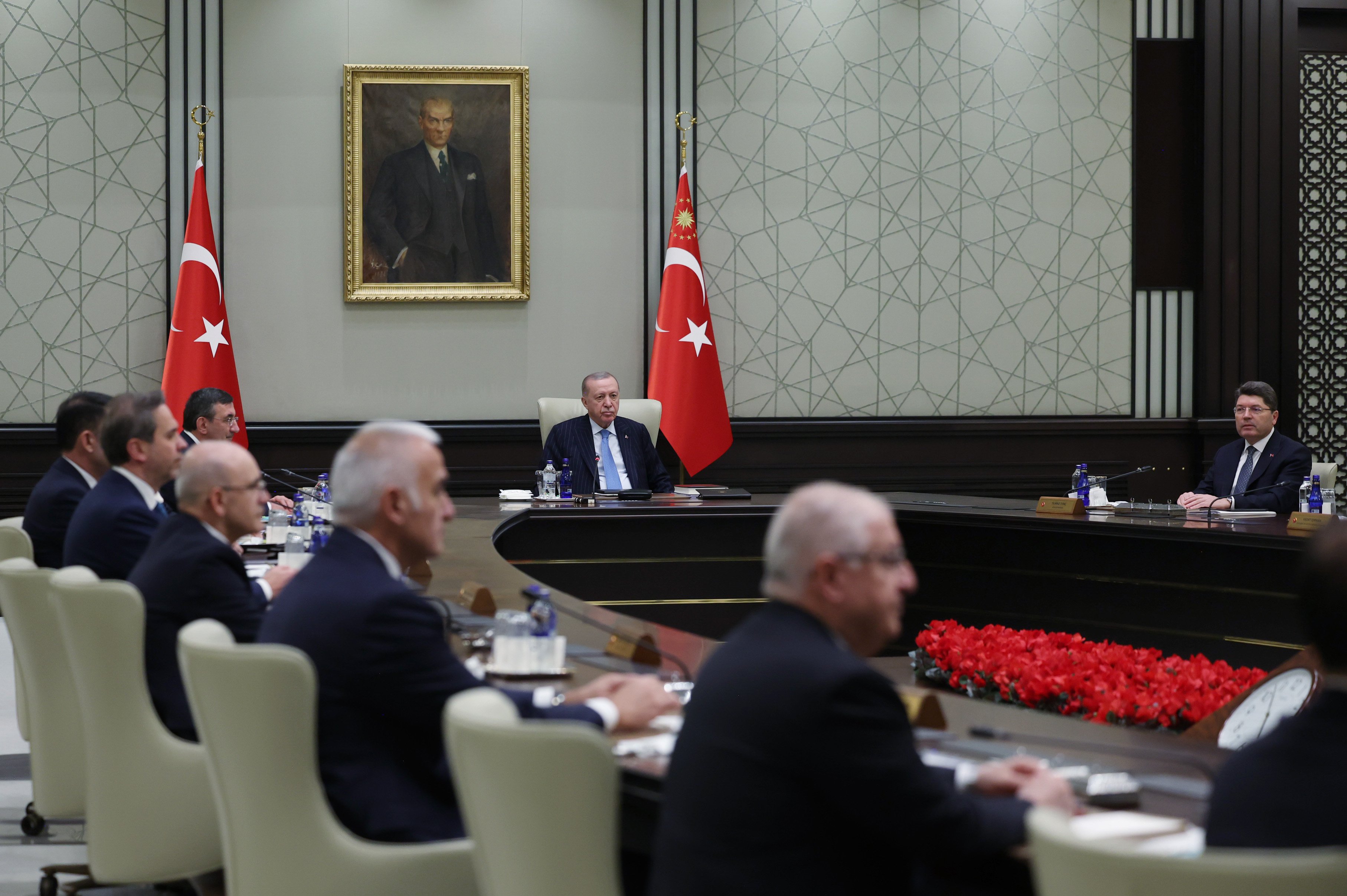 Cumhurbaşkanı Erdoğan Kabine Toplantısı