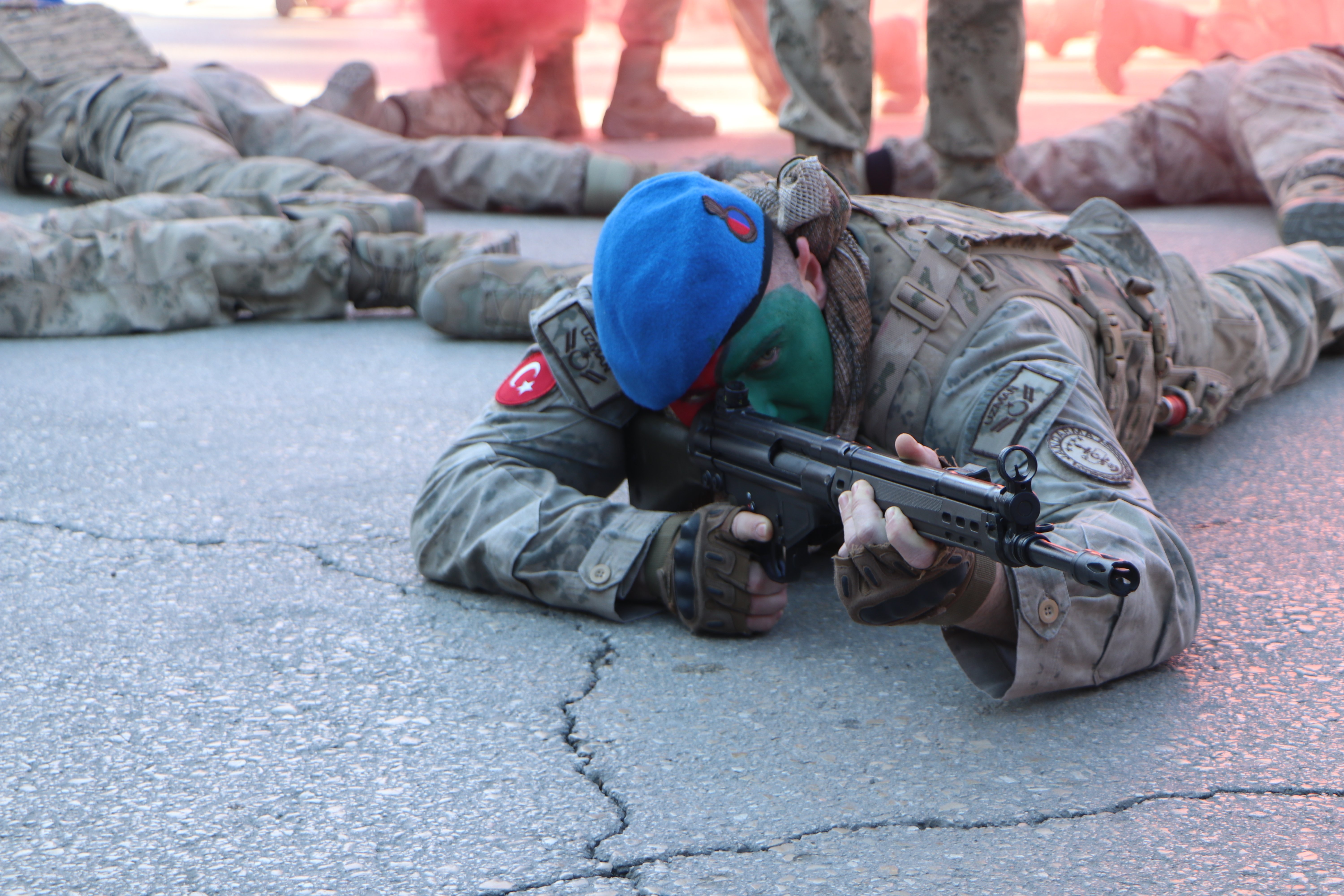 Adana Kurtuluş Töreni Jandarma Komando Gösterisi