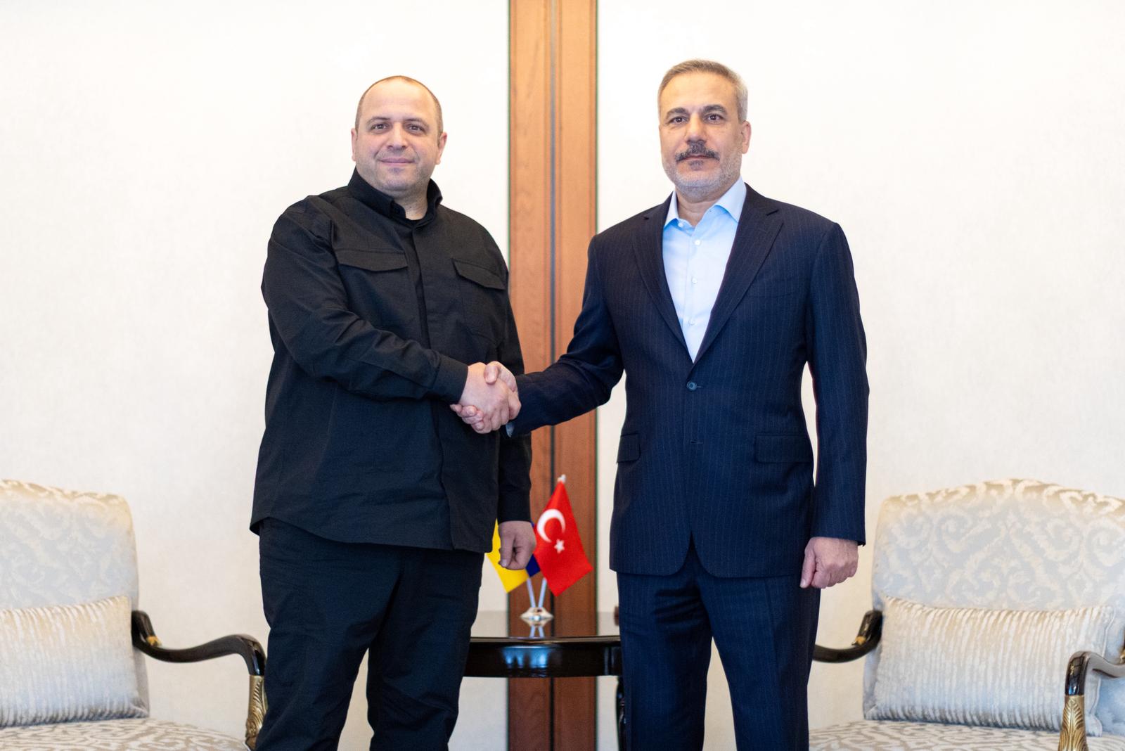 Hakan Fidan Rüstem Umerov görüşmesi