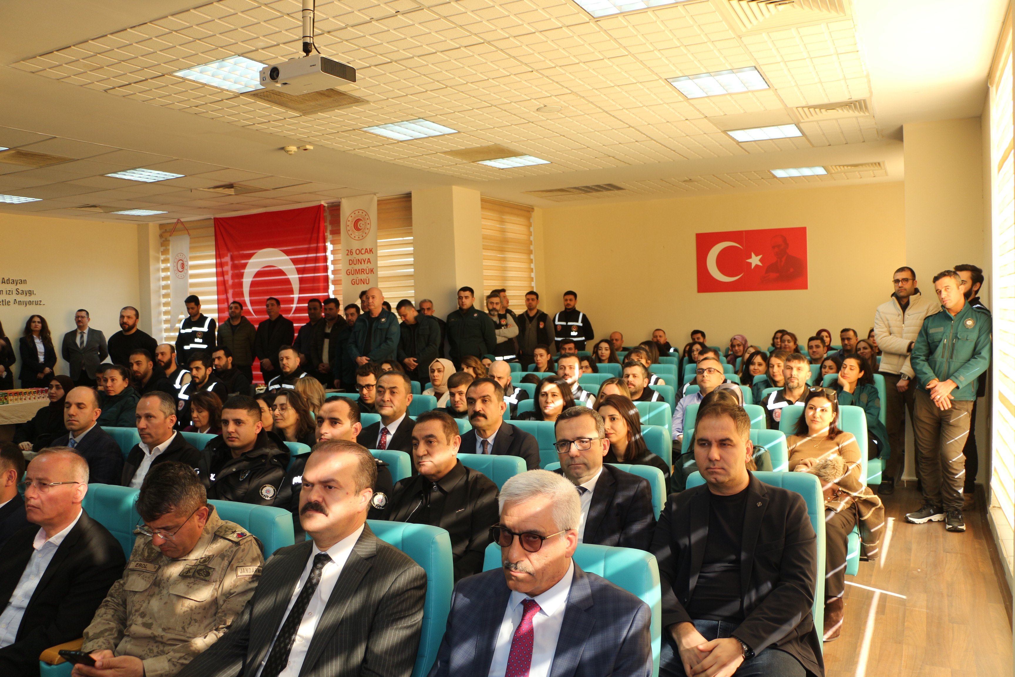 Habur Gümrük personeli ödül töreni