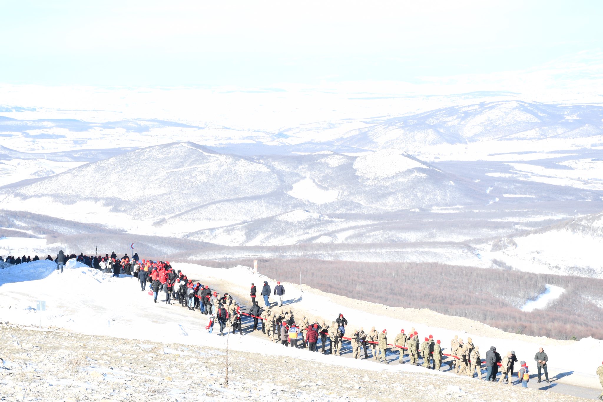 Sarıkamış şehitleri anma töreni Samsun