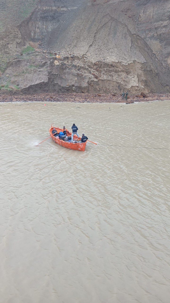 Deniz kazası kurtarma operasyonu Türk gemisi