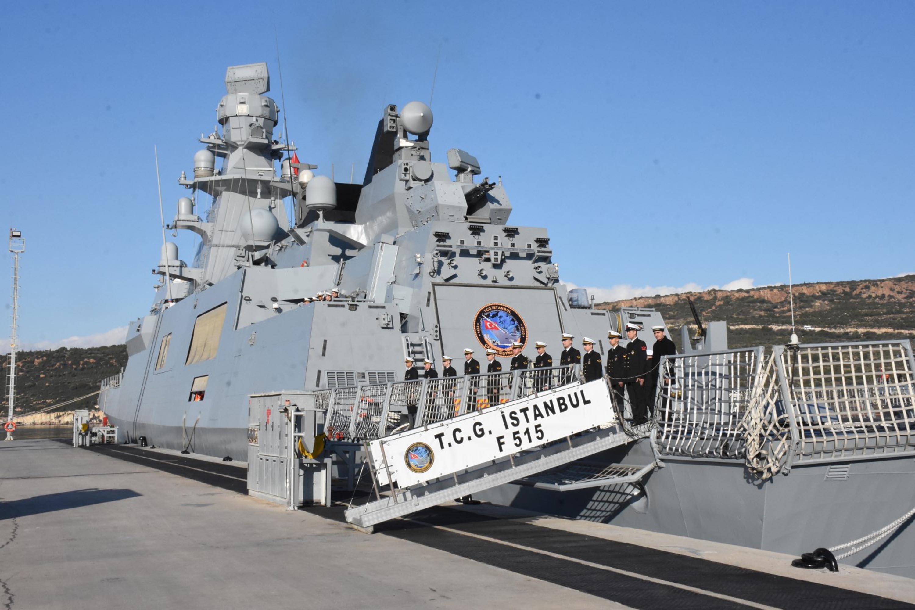 Anadolu Türk Deniz Görev Kuvveti NATO görevi uğurlama