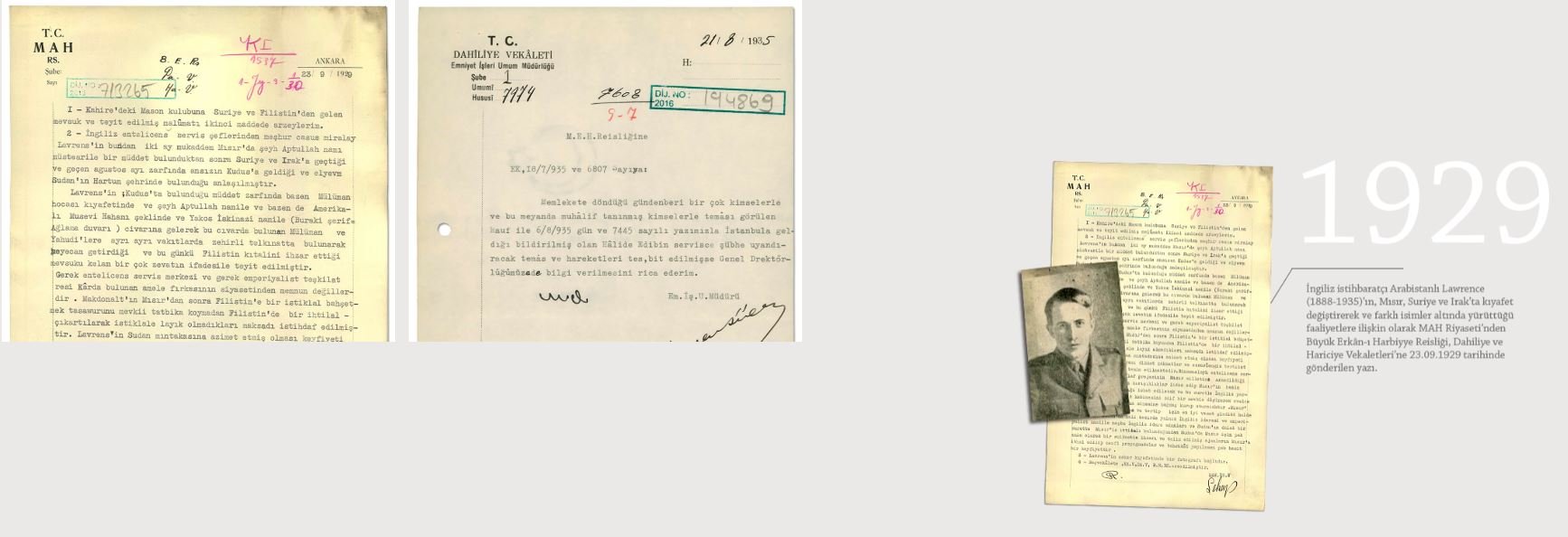 MİT Arabistanlı Lawrence belgesi