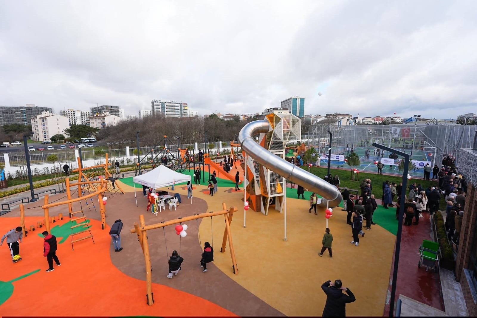 Sancaktepe 19 Mayıs Gençlik ve Spor Parkı açılışı