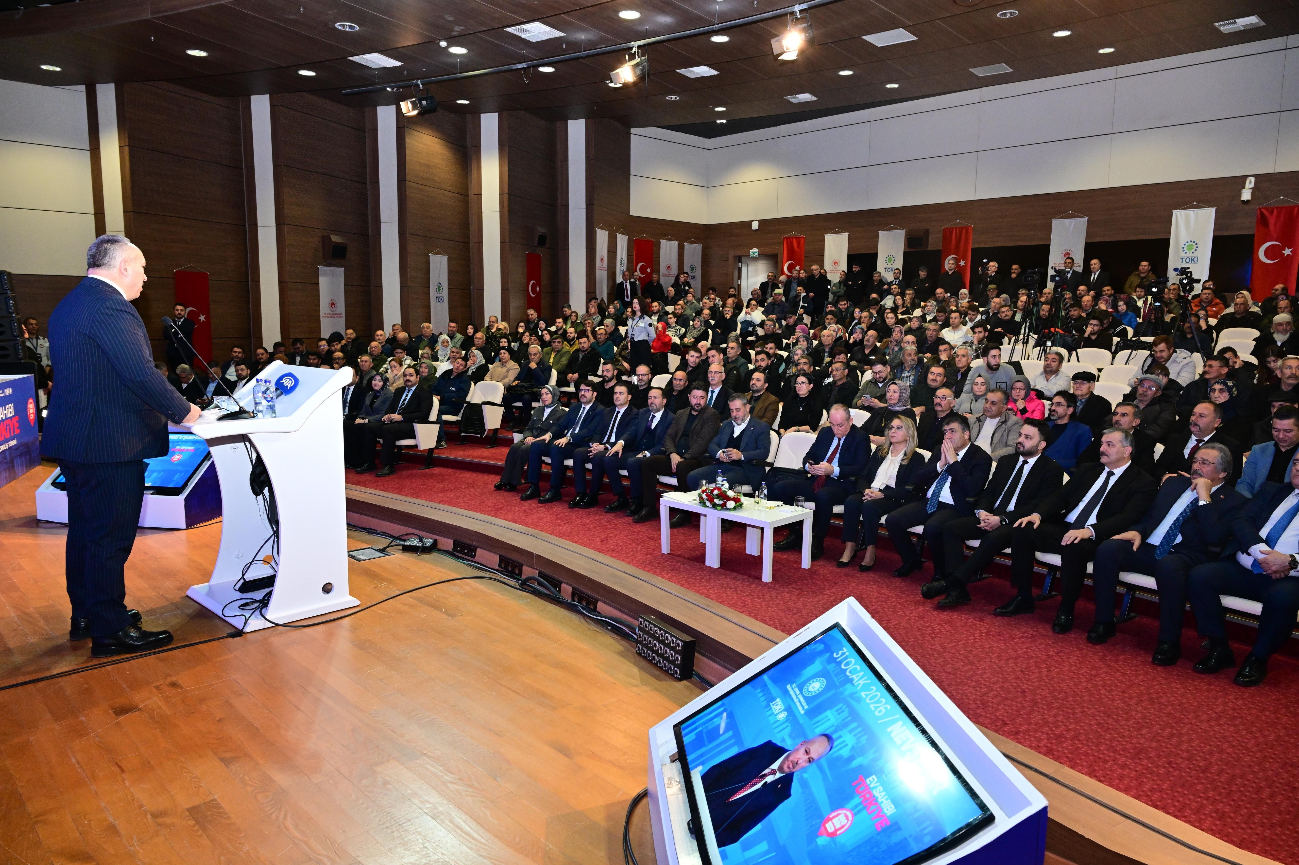 Nevşehir TOKİ Kura Töreni