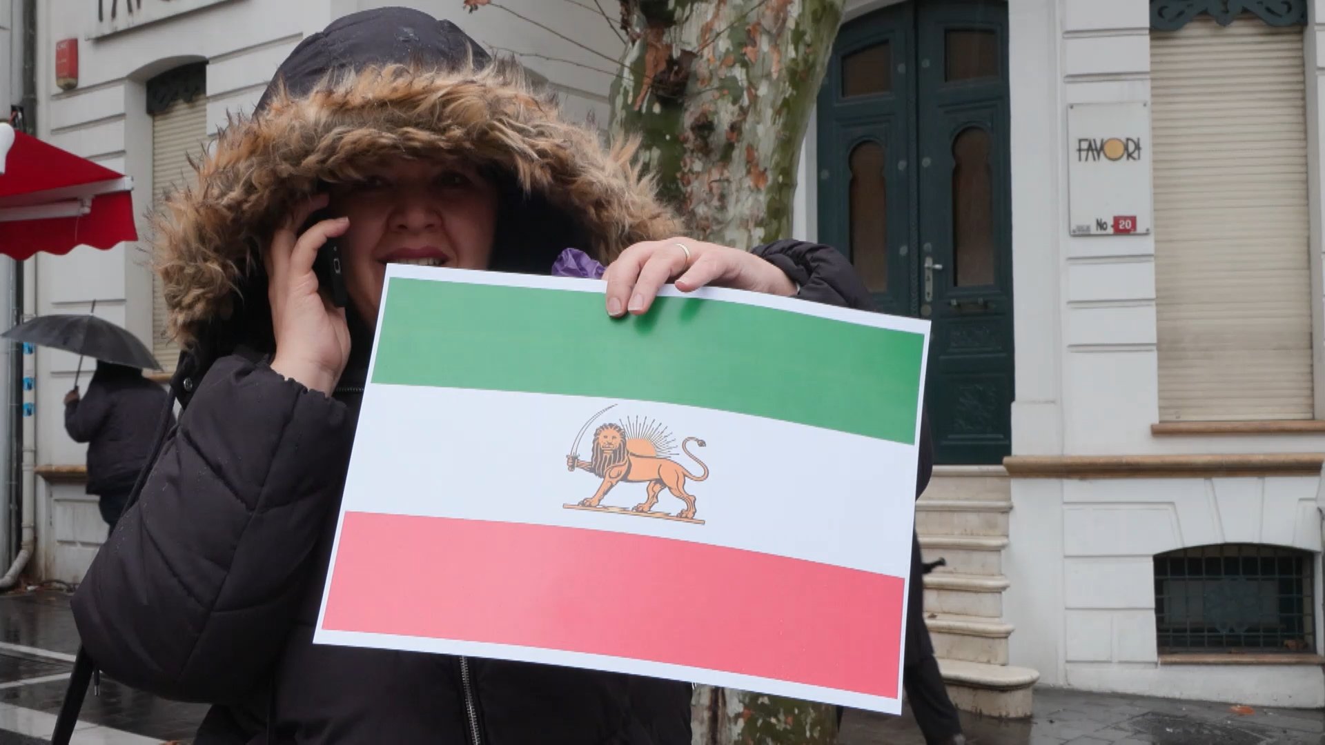 İstanbul Fatih İranlı Protestocular Polis