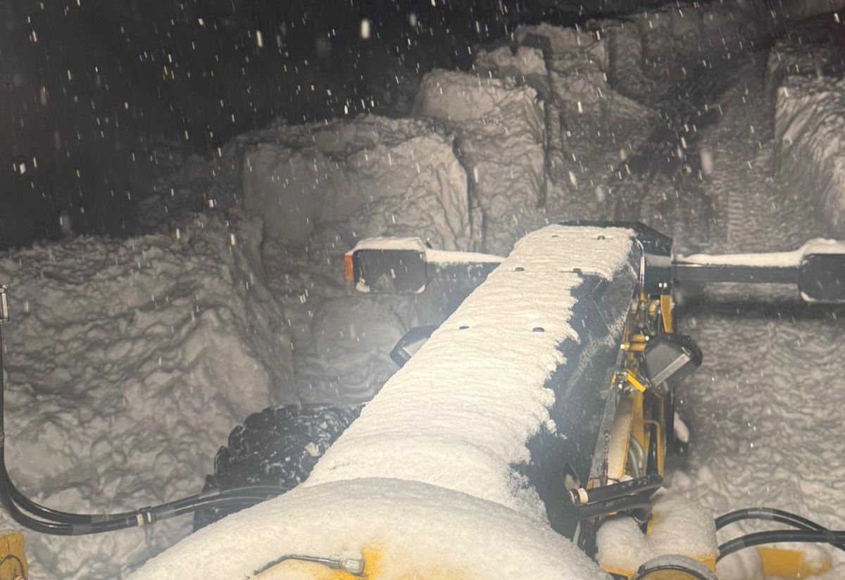 Tunceli kar yağışı köy yolu kapalı