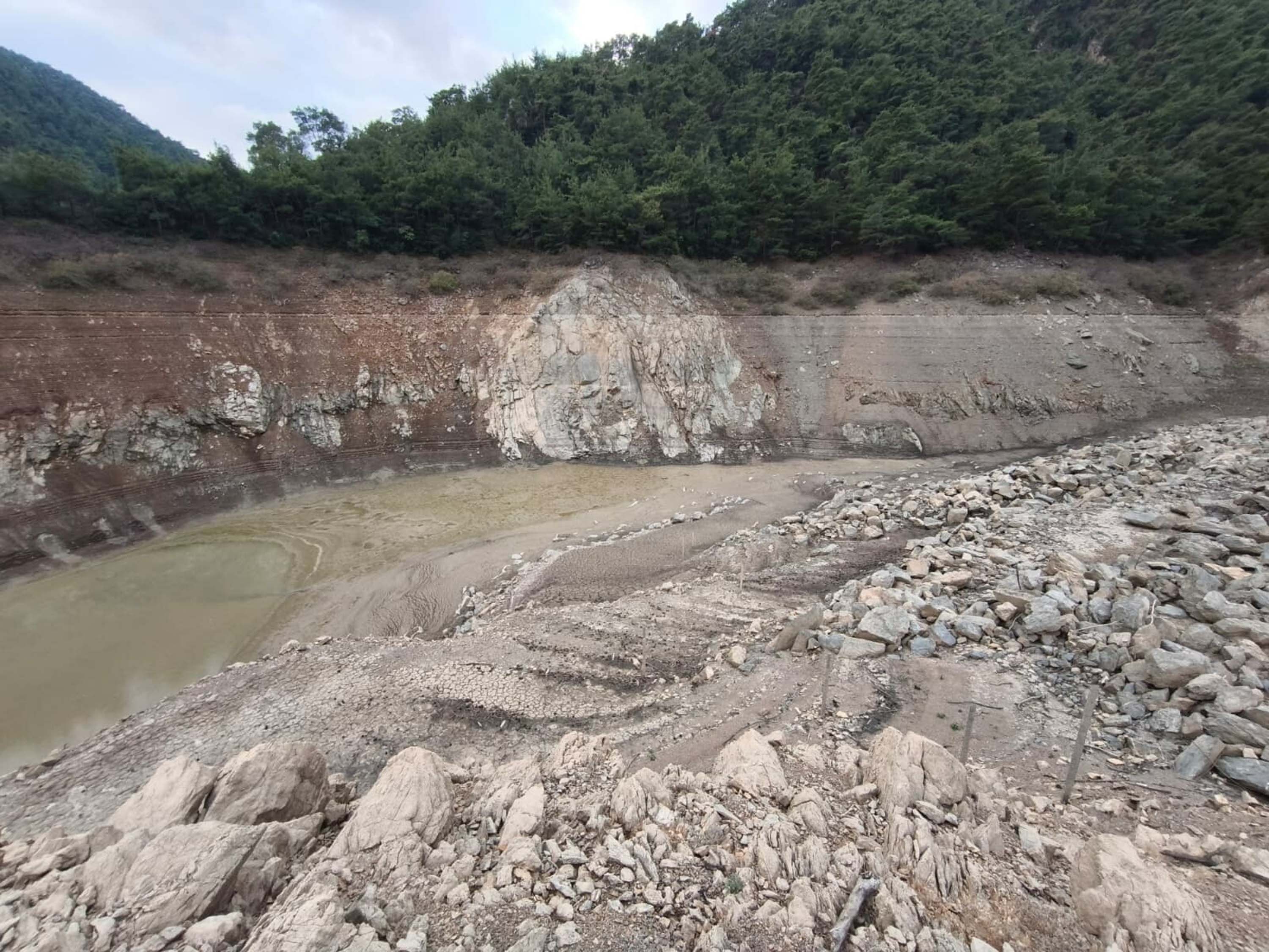 Tahtalı Barajı havadan görünüm