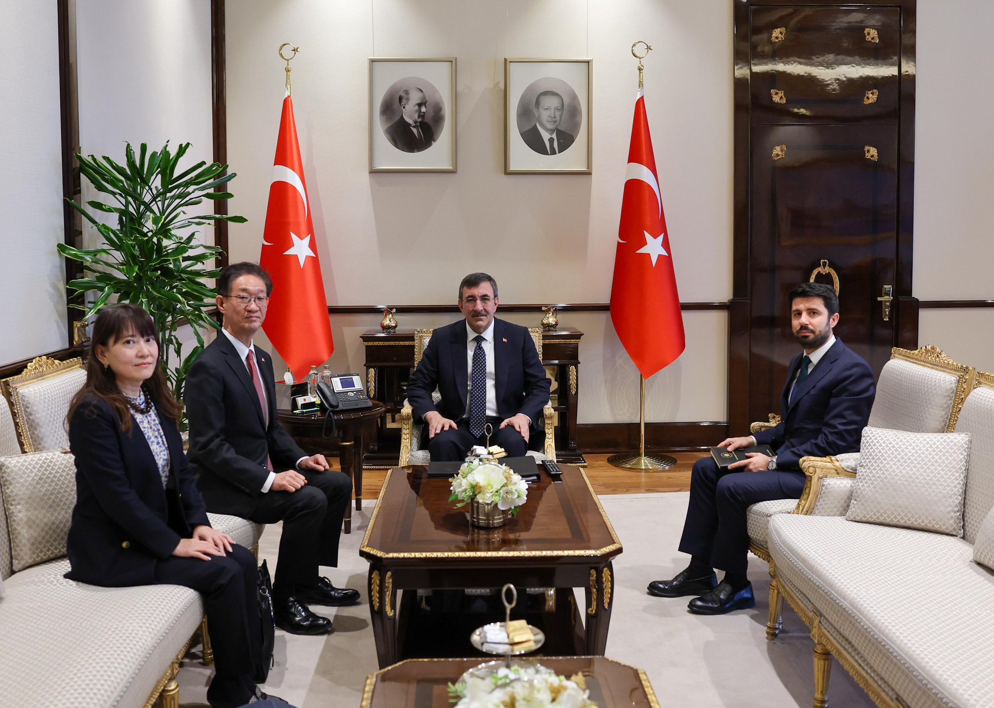 Cevdet Yılmaz Moğolistan Japonya Büyükelçileri