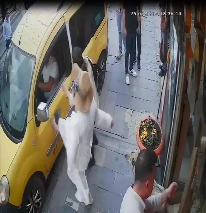 Taksi ve köpek olayı