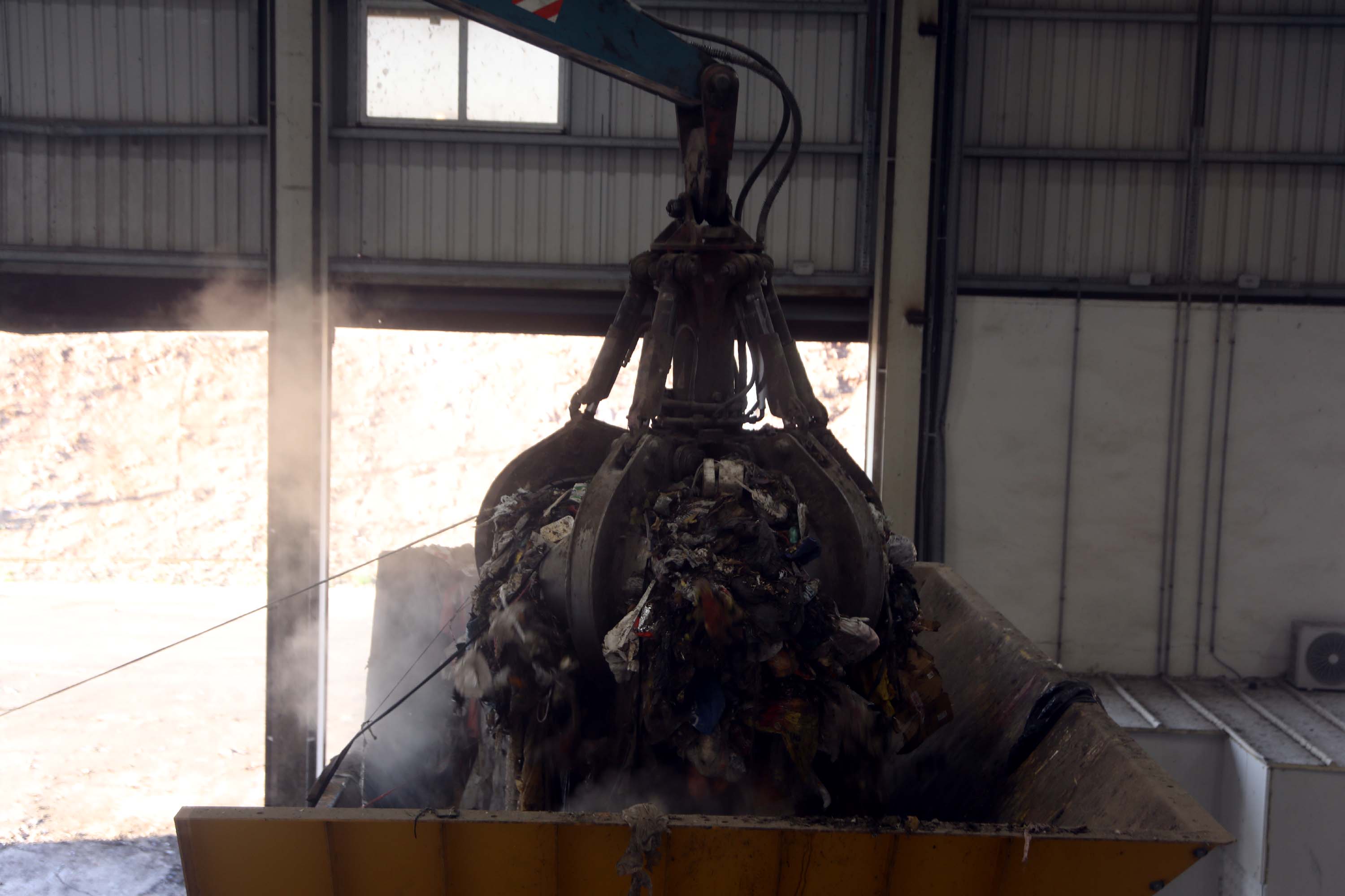 Çöp ayrıştırma işlemi