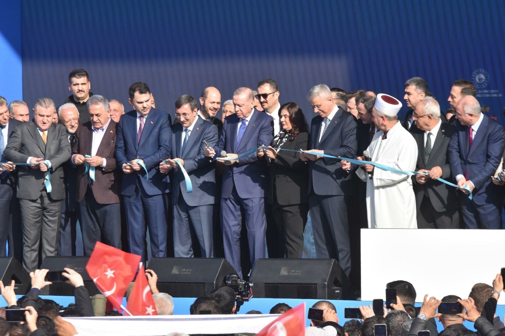 Konut kura çekimi töreni