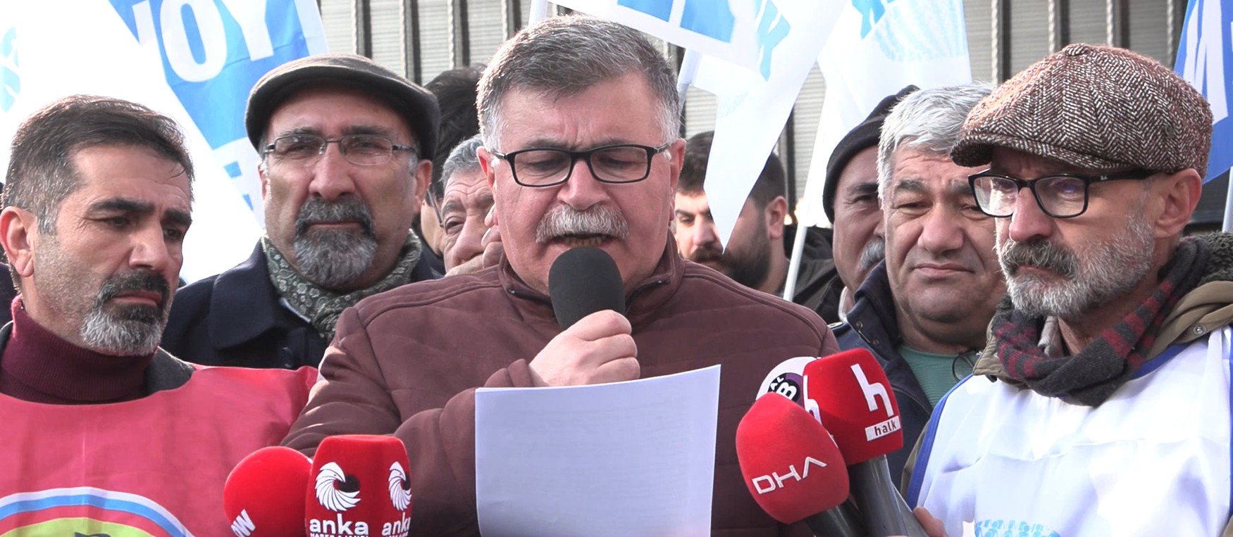 KESK üyeleri protestoda