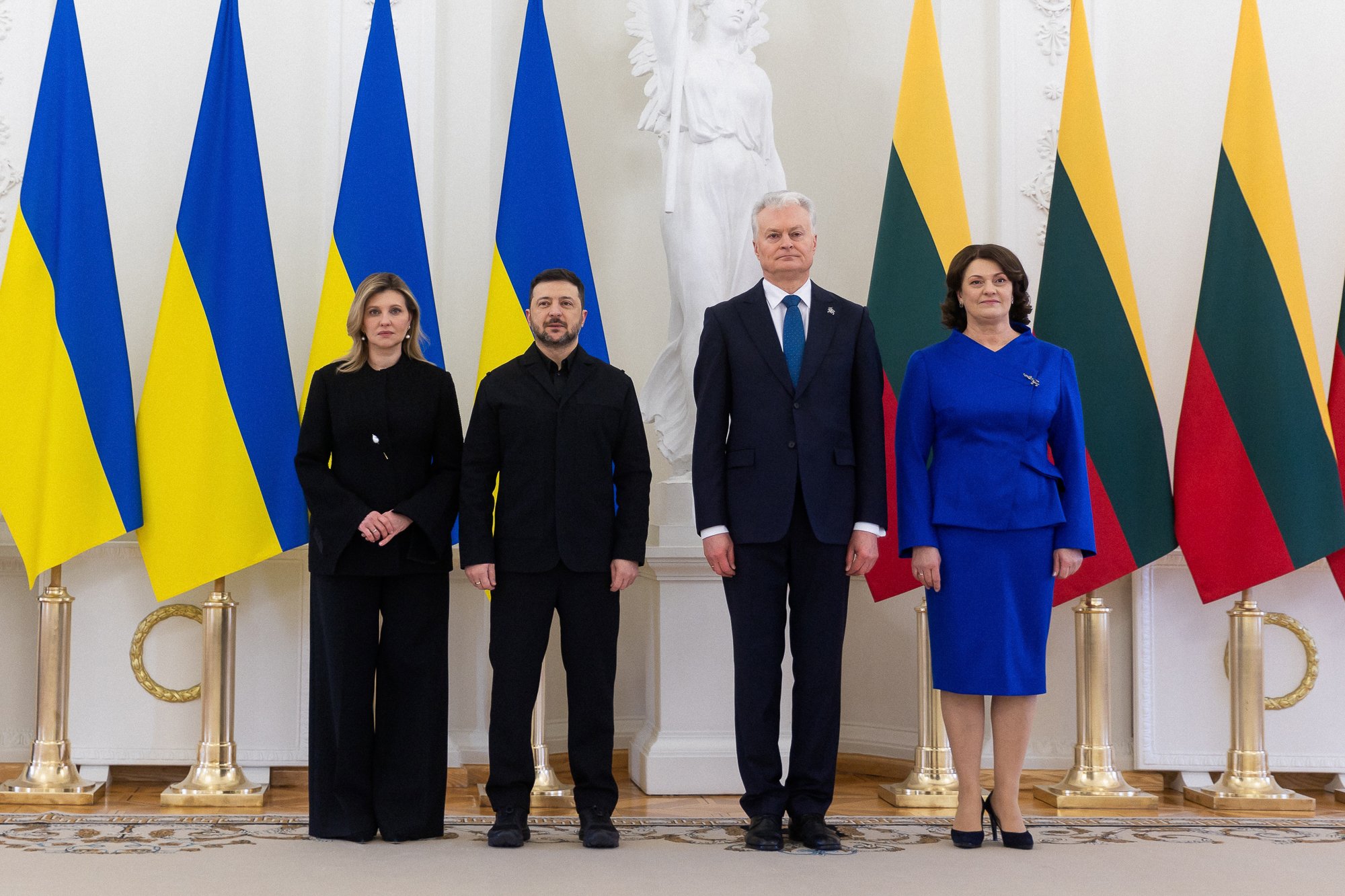 Zelenskiy Litvanya ziyareti