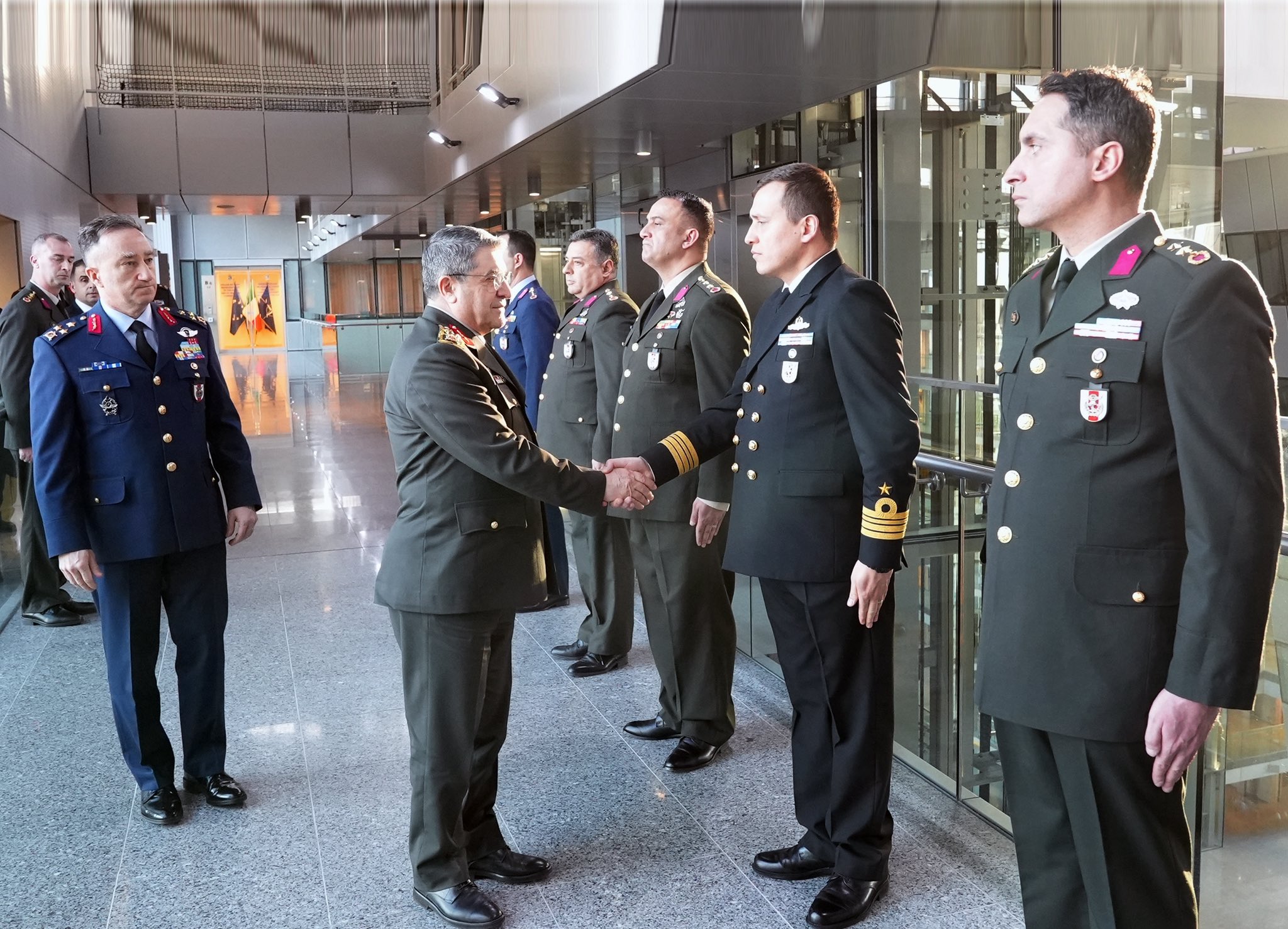 NATO Türk Askeri Temsil Heyeti ziyareti