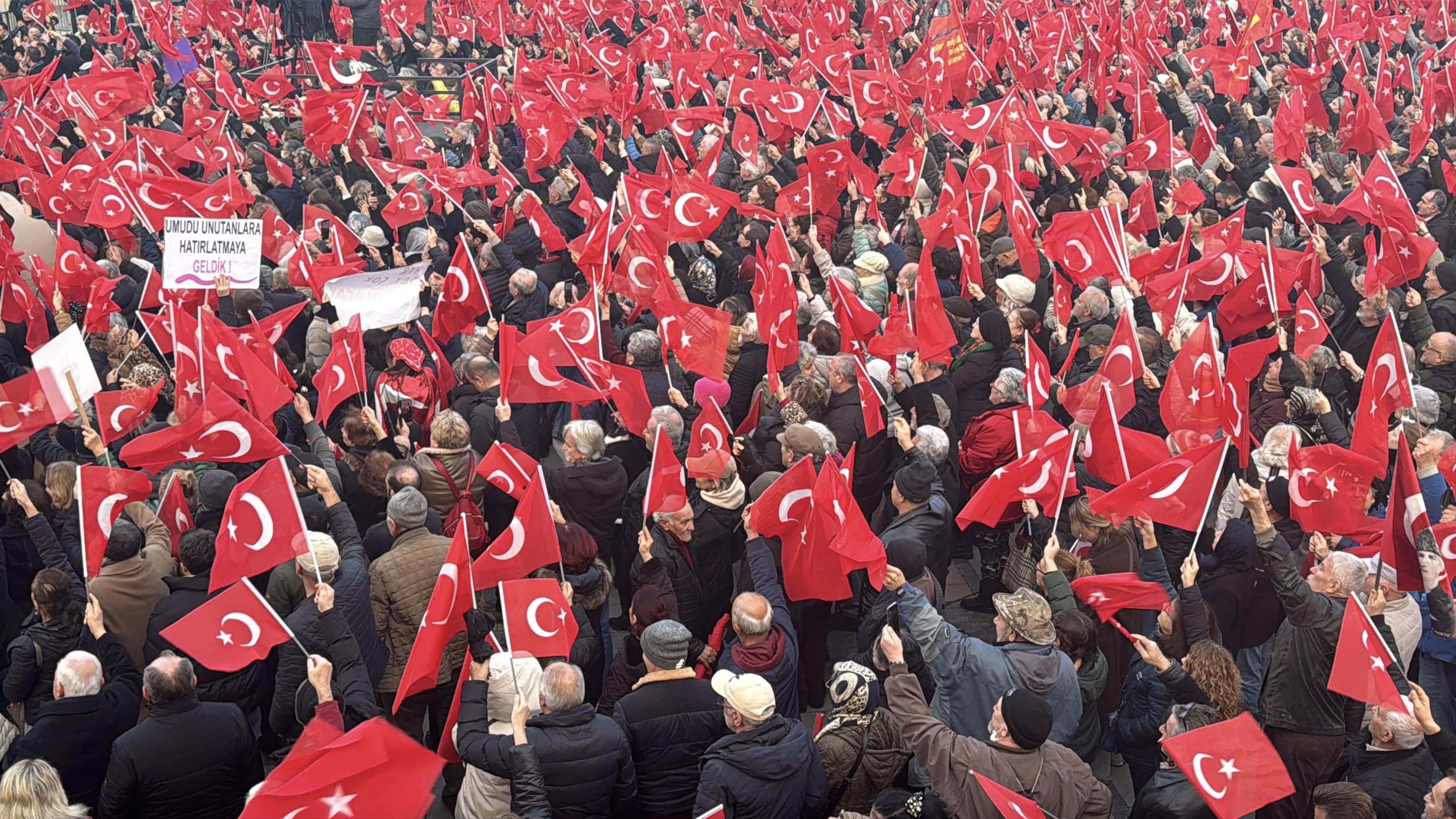 Yalova Mitinginden Görüntü
