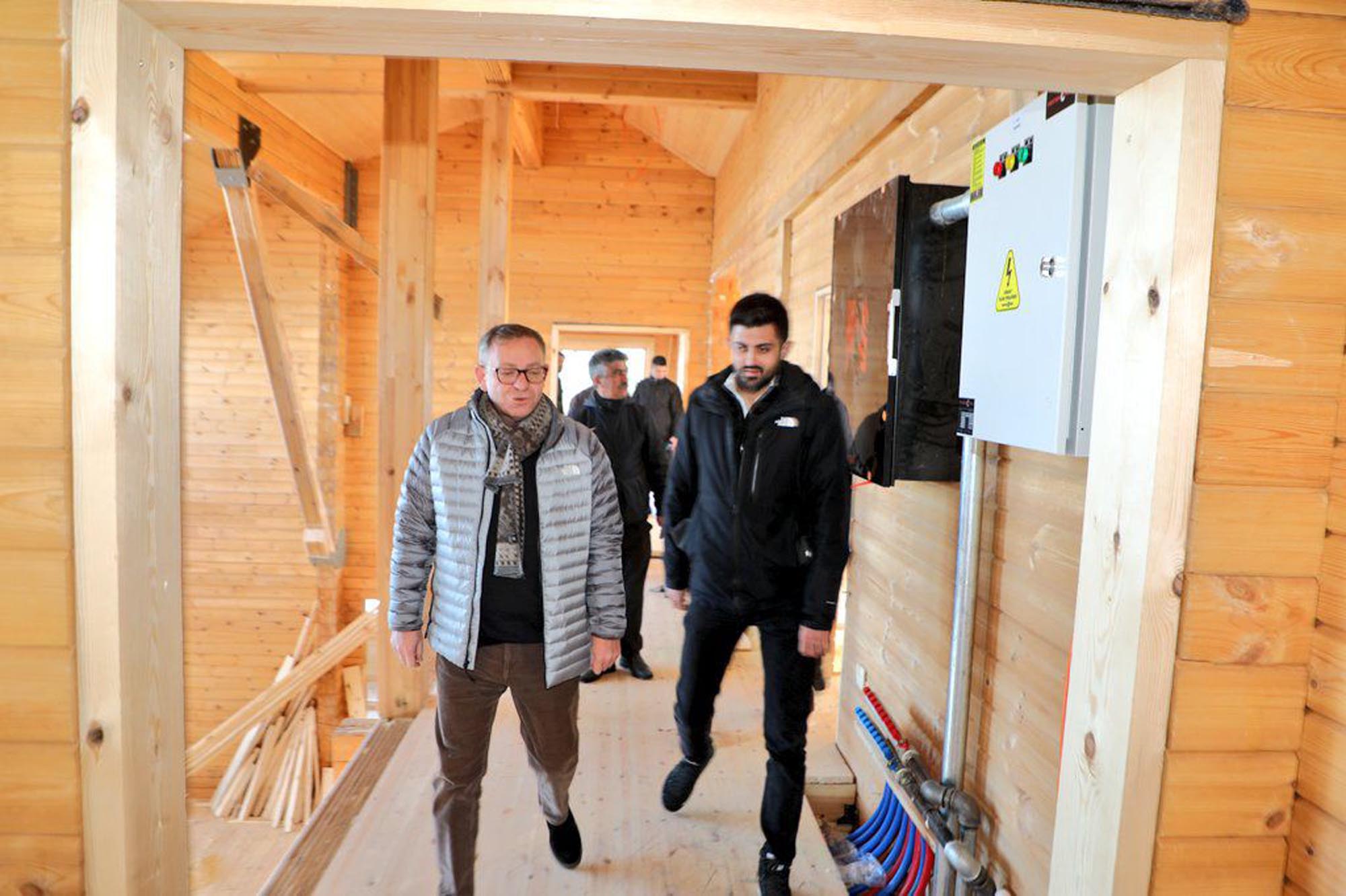 Vali Ziya Polat yetkililerle görüşmesi