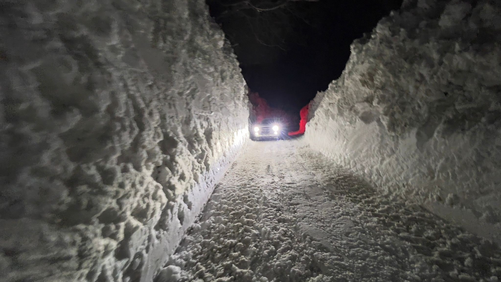 Hakkari İl Özel İdaresi karla mücadele