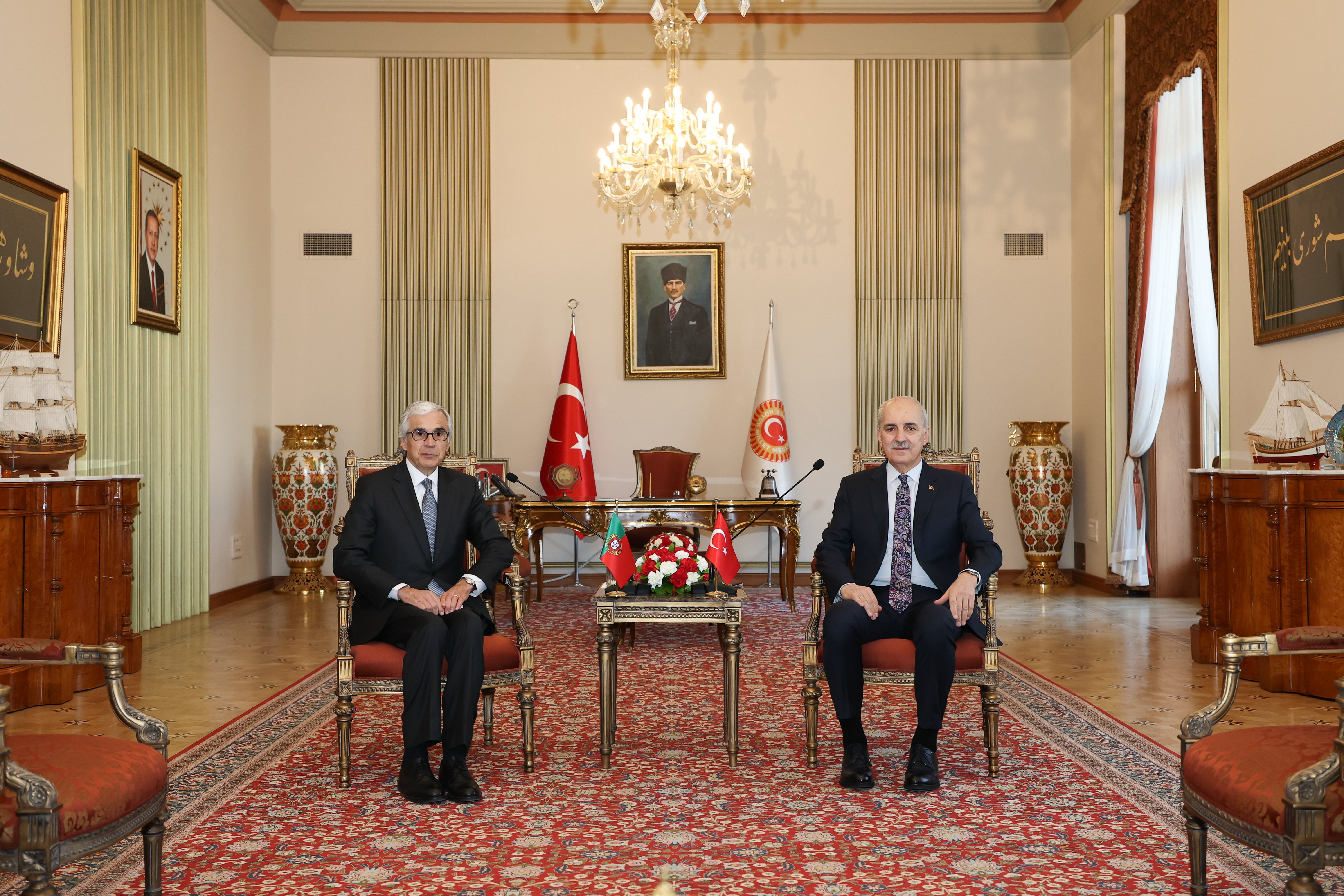 TBMM Başkanı Numan Kurtulmuş konuşma yapıyor