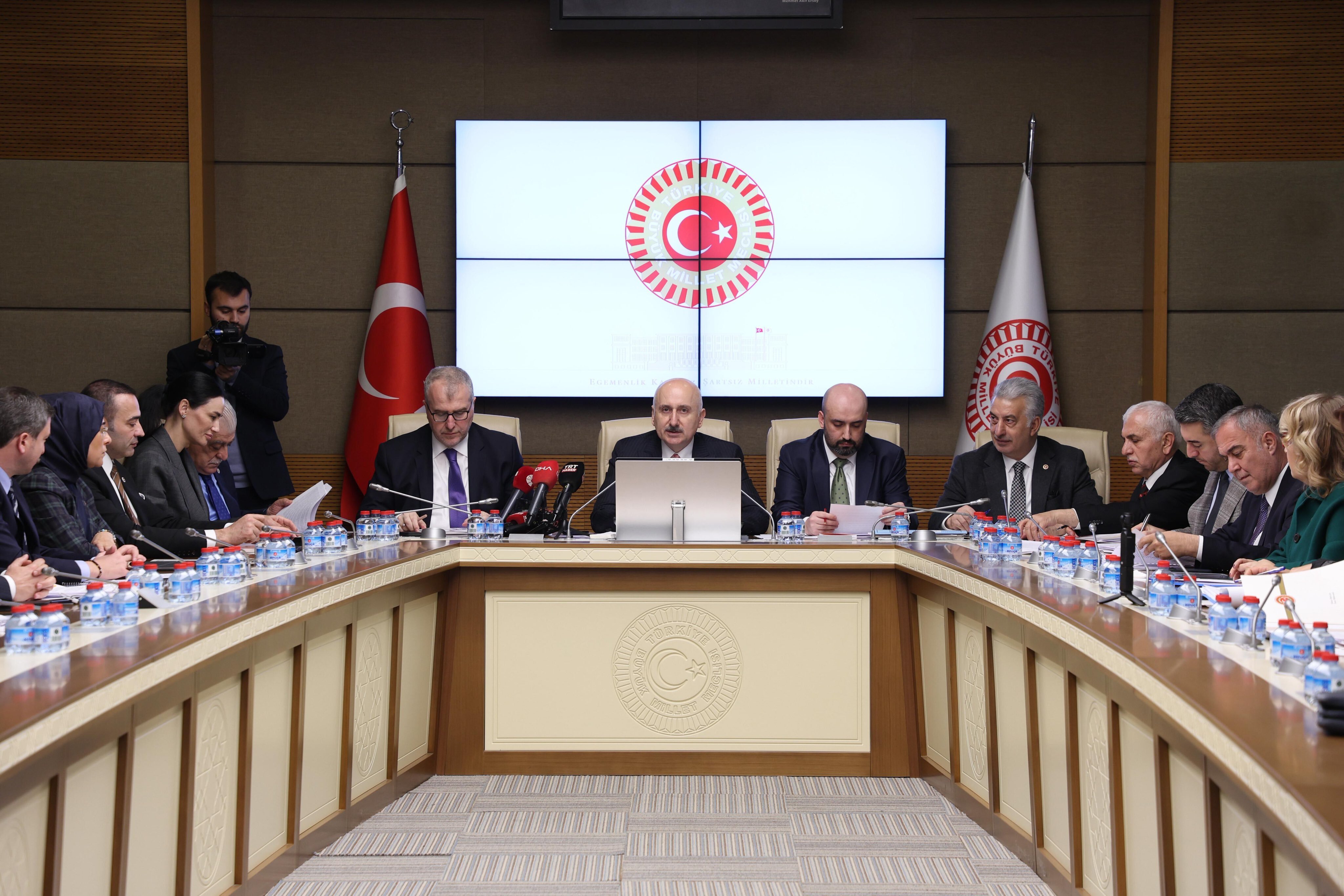 TBMM Bayındırlık Komisyonu Toplantısı