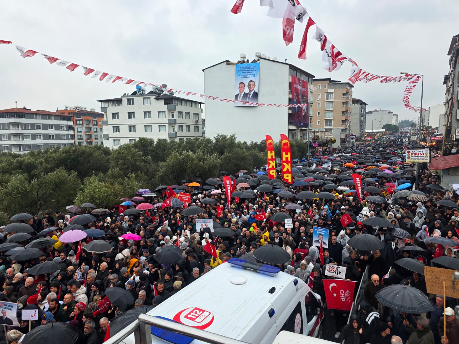 Özgür Özel Hatay Mitingi