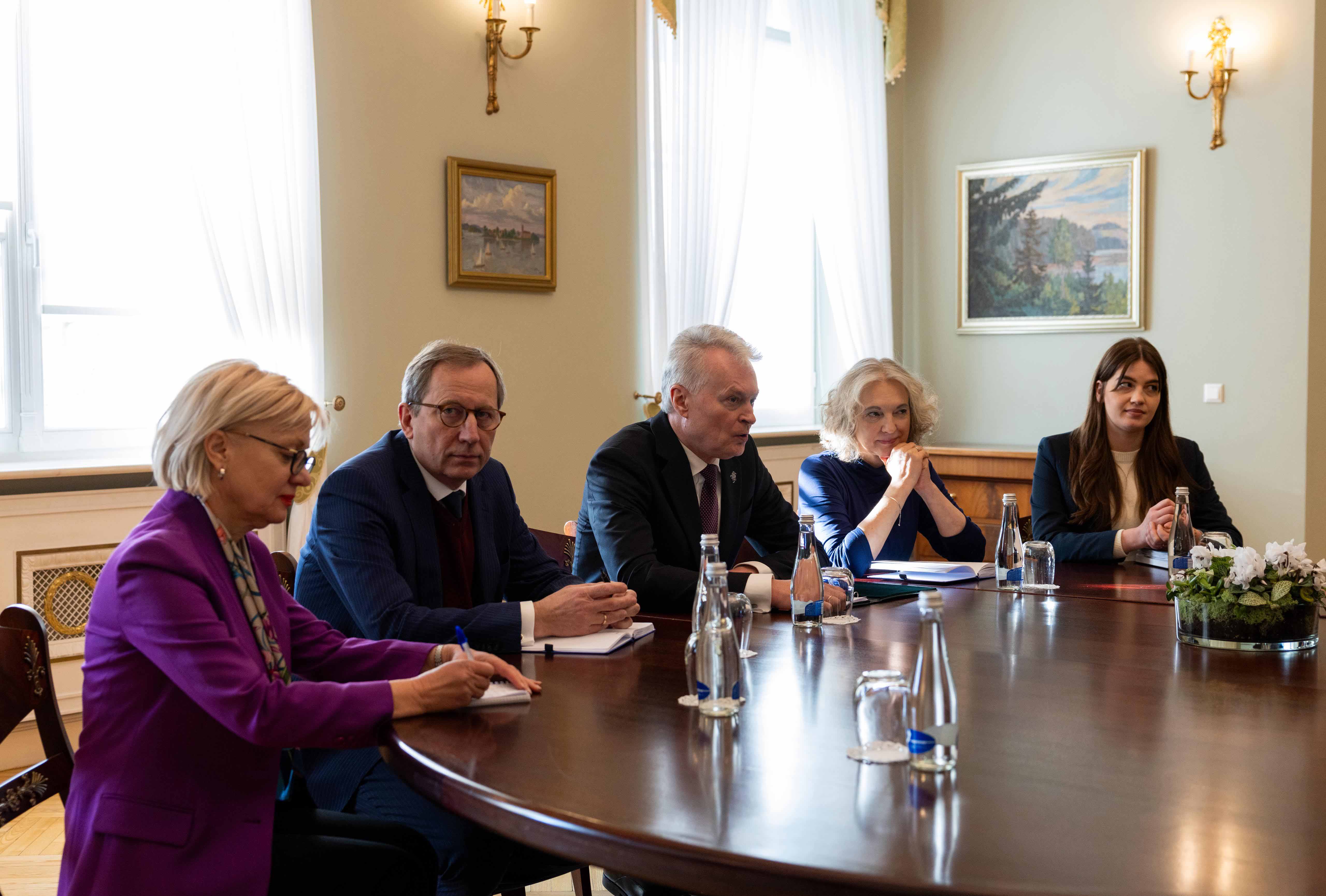 Hakan Fidan Litvanya Ziyareti