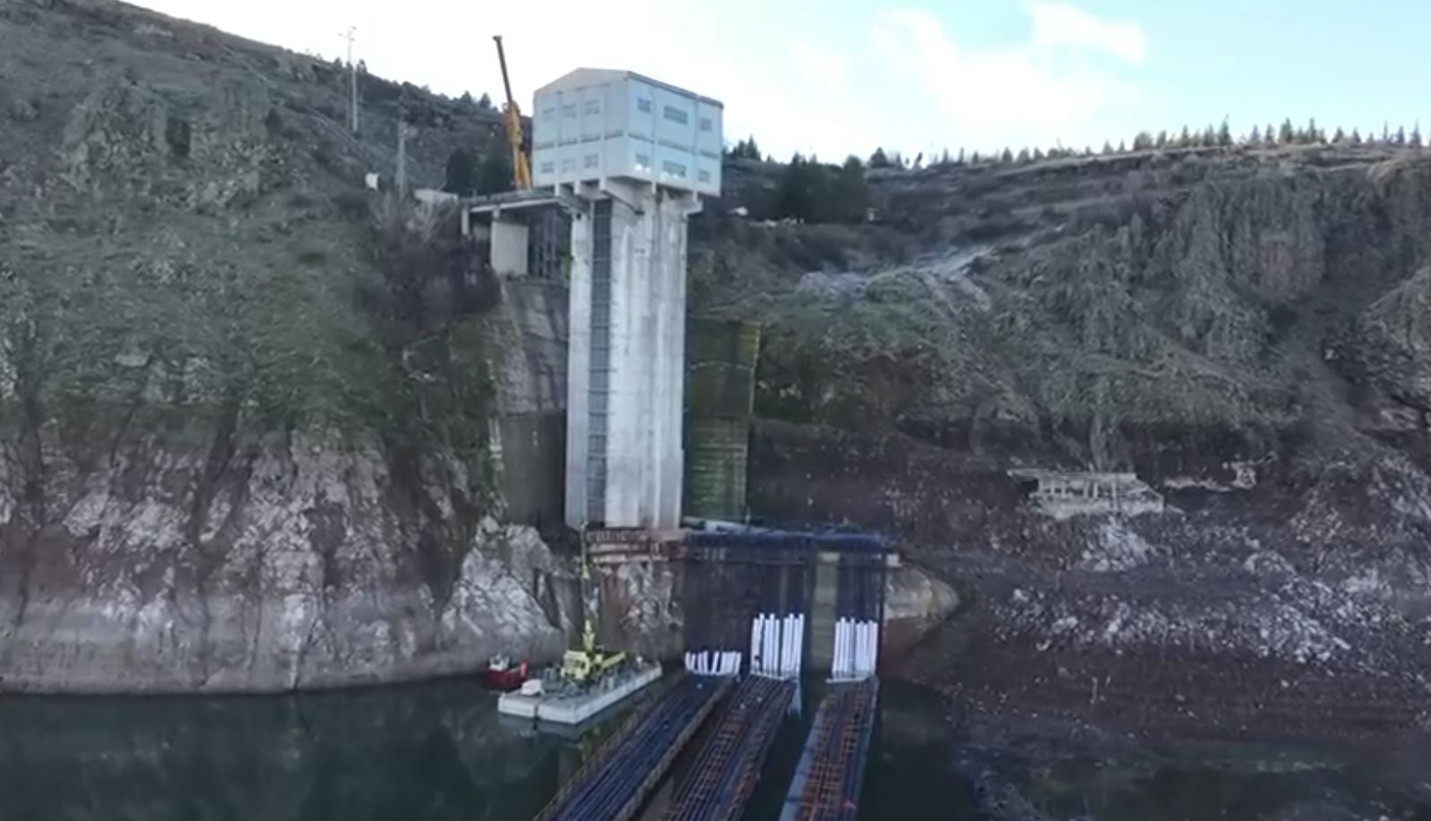 ASKİ Çamlıdere Barajı çalışması