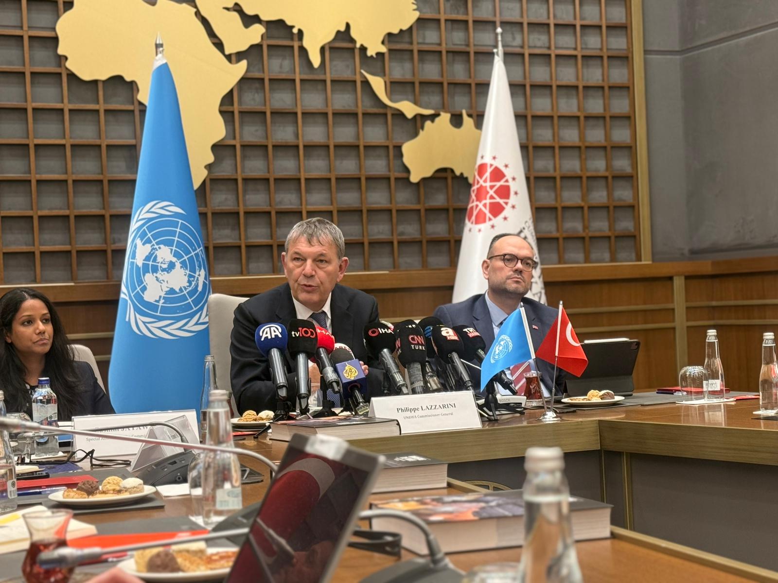 UNRWA Genel Komiseri Philippe Lazzarini