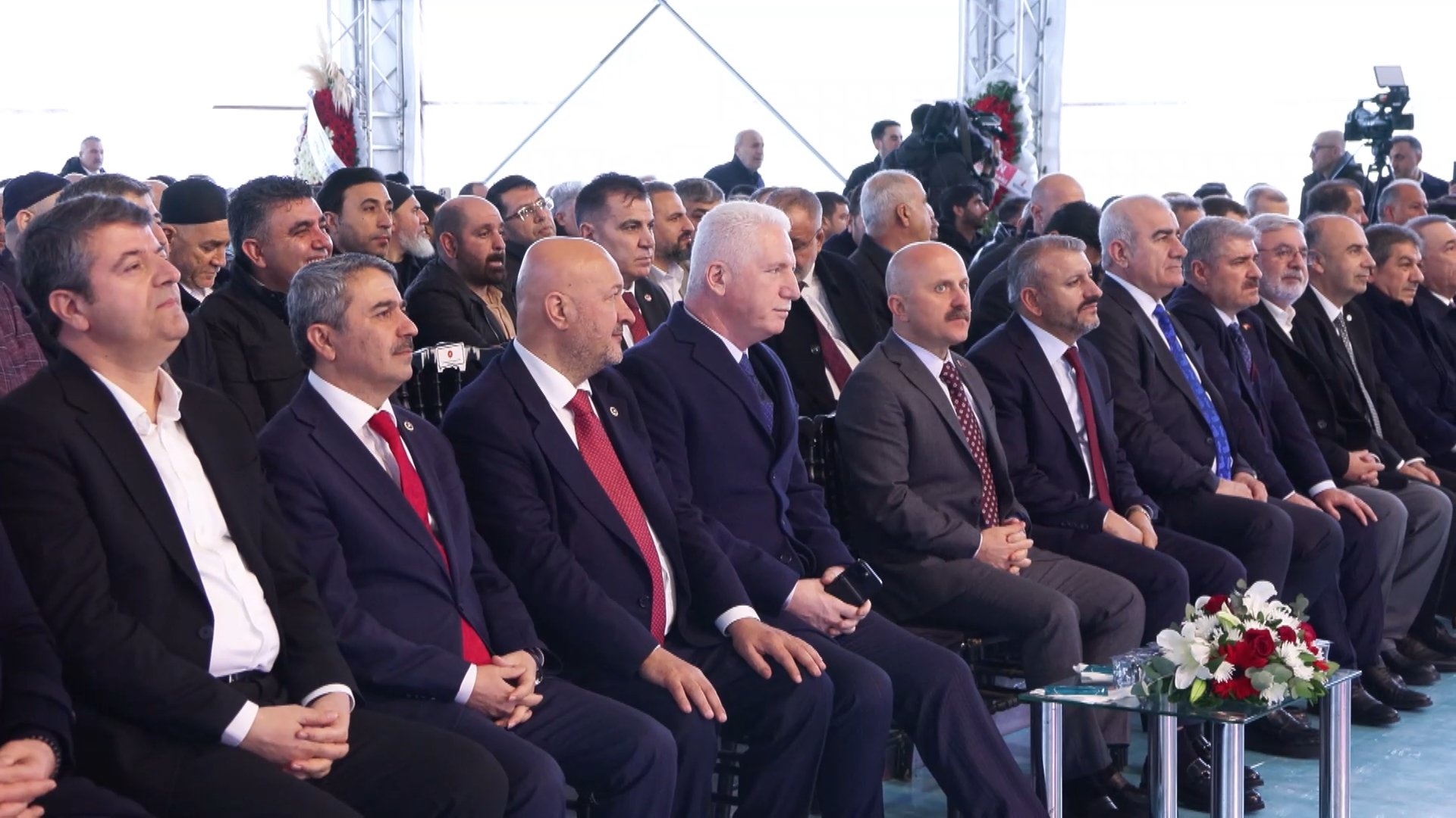 Cumhurbaşkanı Yardımcısı Cevdet Yılmaz konuşma yapıyor