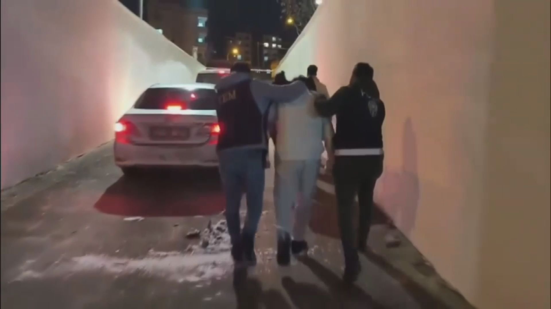 Atlas Çağlayan ailesi tehdit şüphelileri adliye