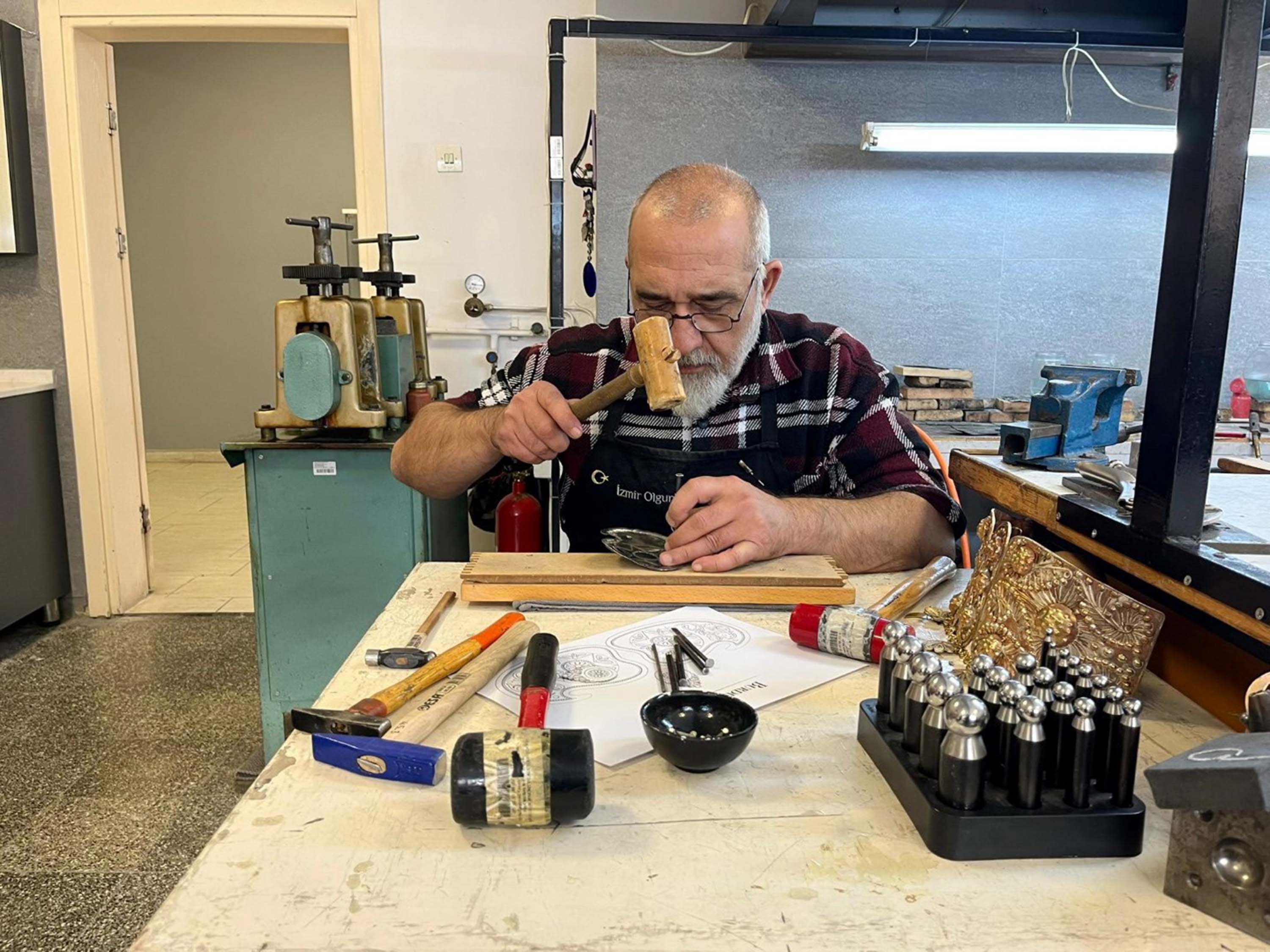 Telkari işçilik gelin takısı