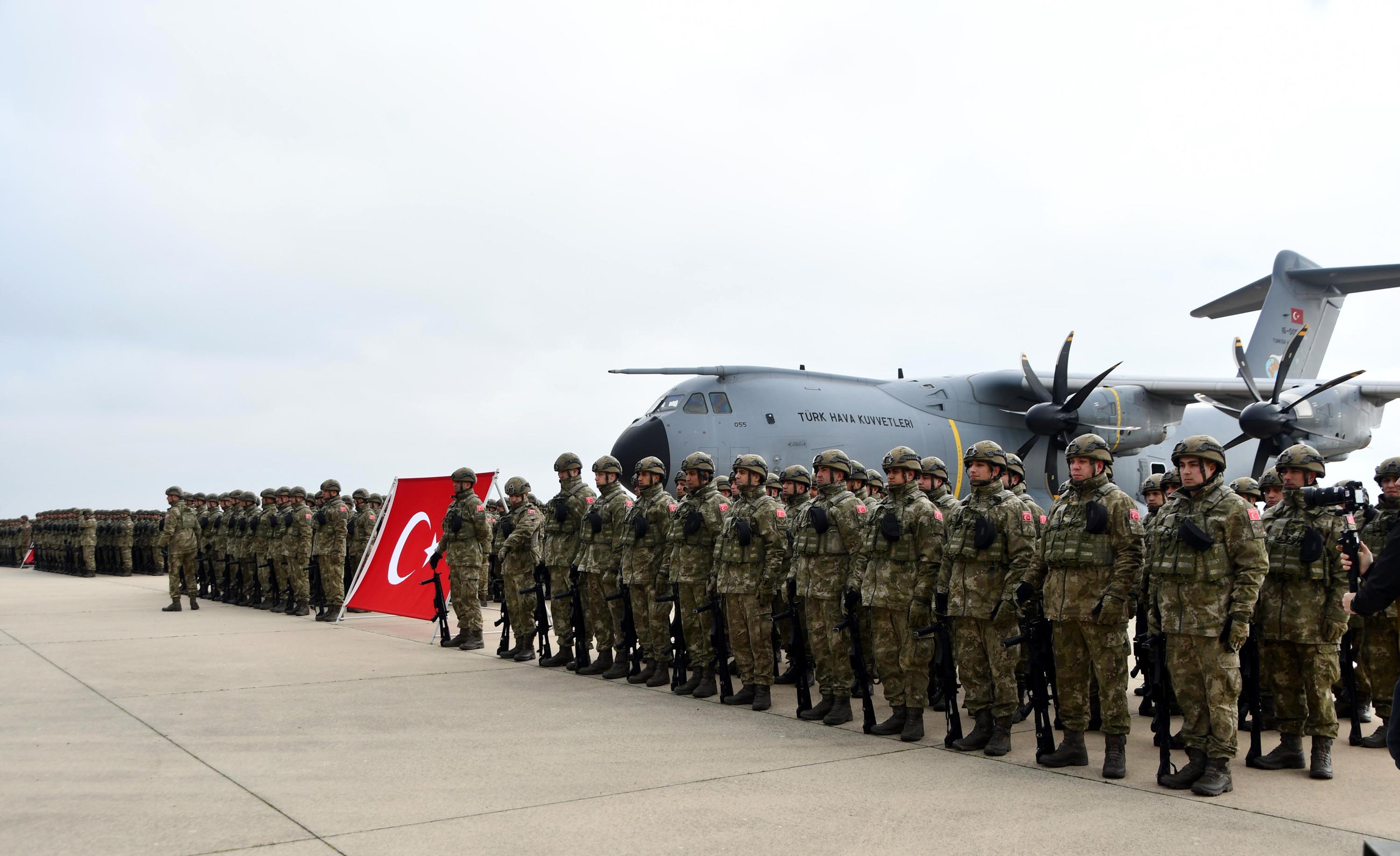 NATO Tatbikatı İçin Mehmetçik Uğurlama
