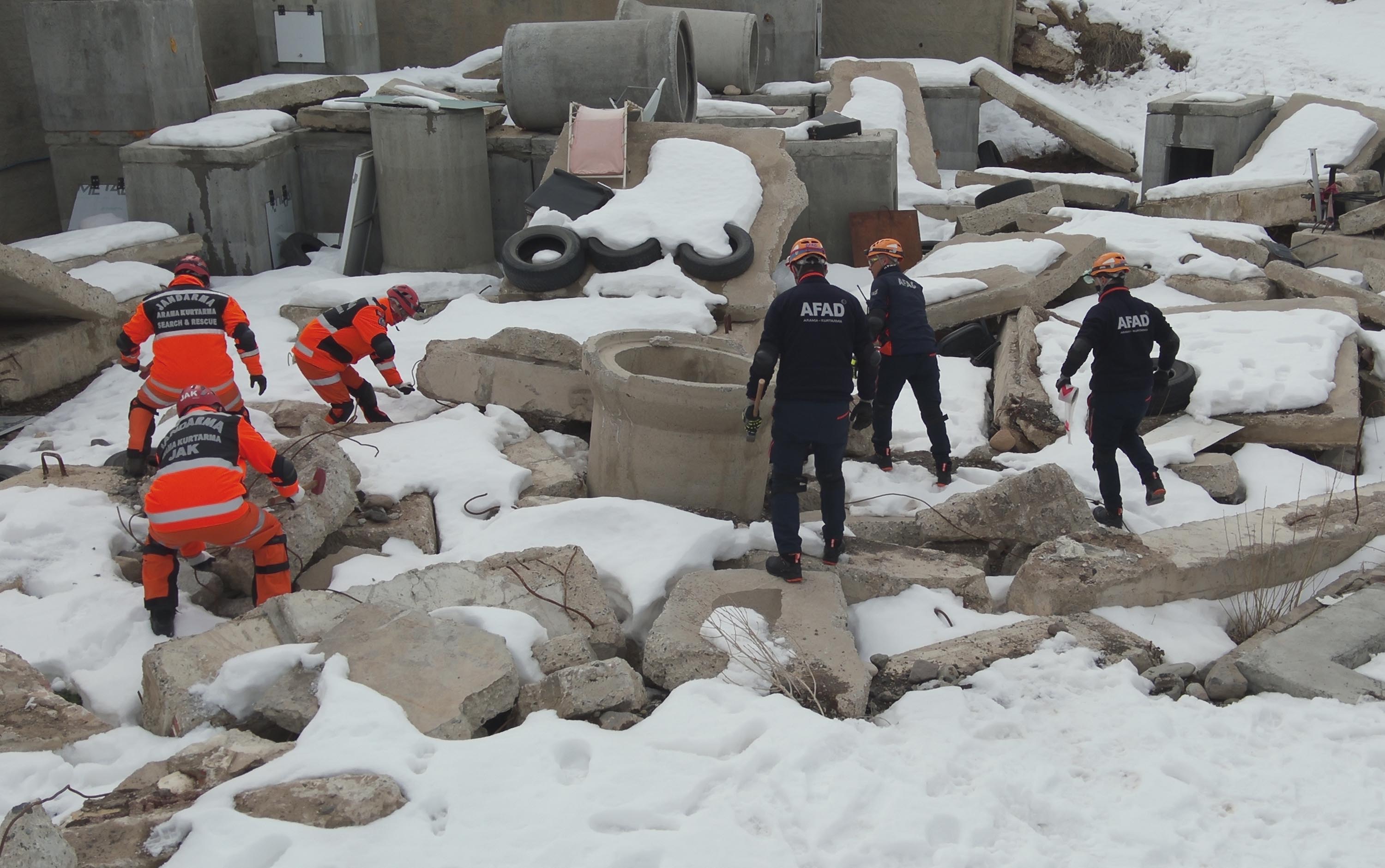 AFAD Erzurum Tatbikatı