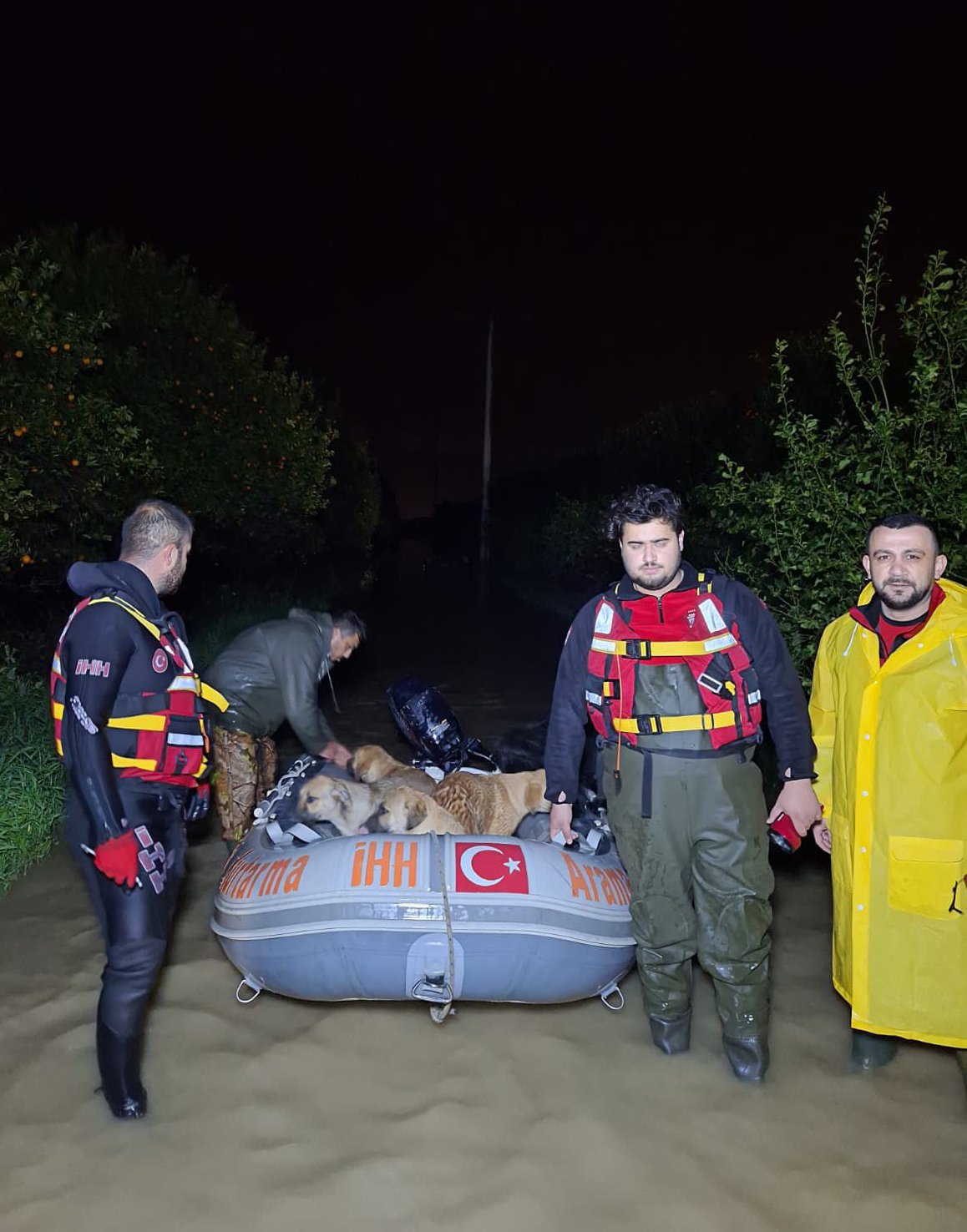 Antalya sel tarım arazisi hasarı