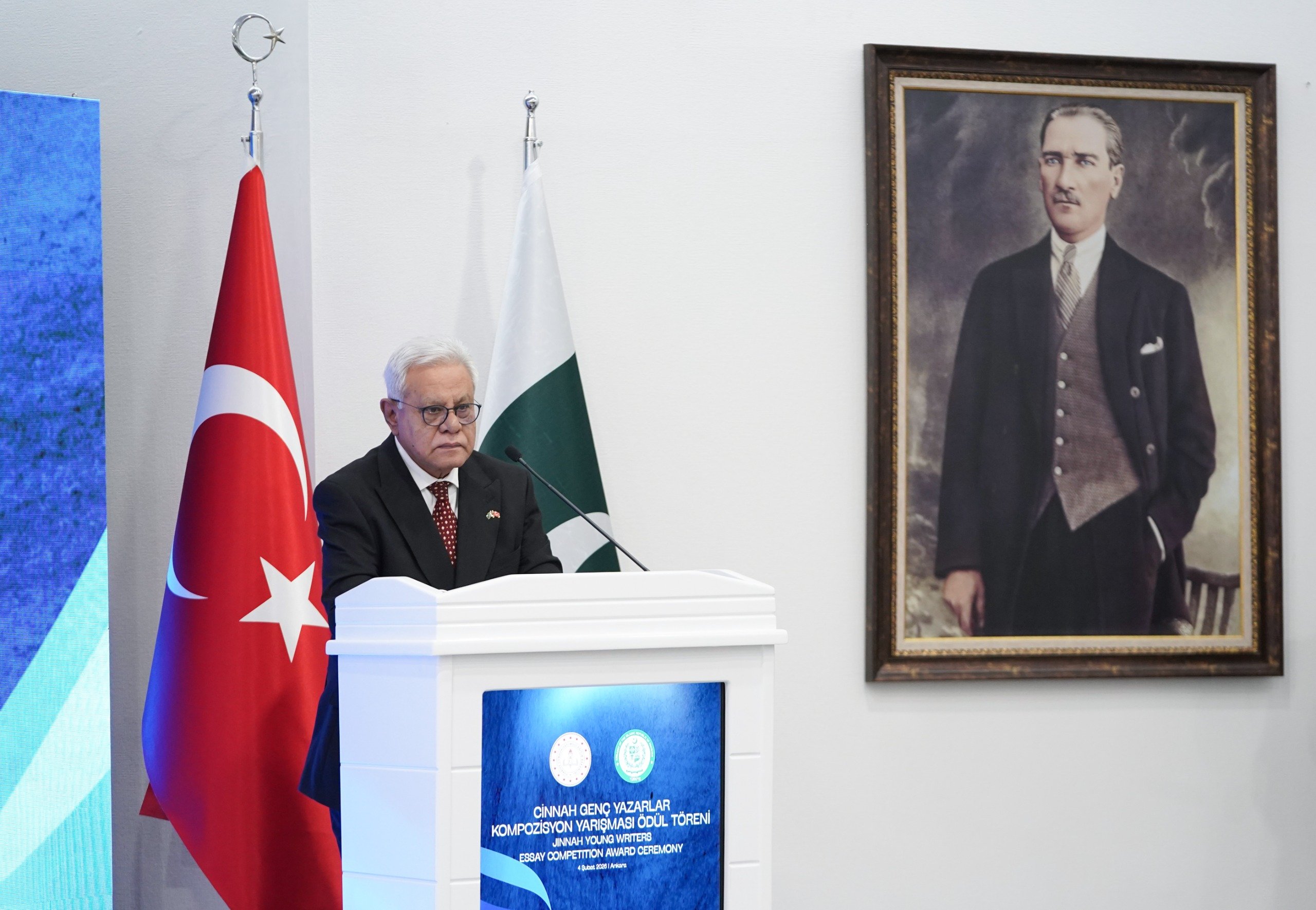 Cinnah Kompozisyon Yarışması Ödül Töreni Anı