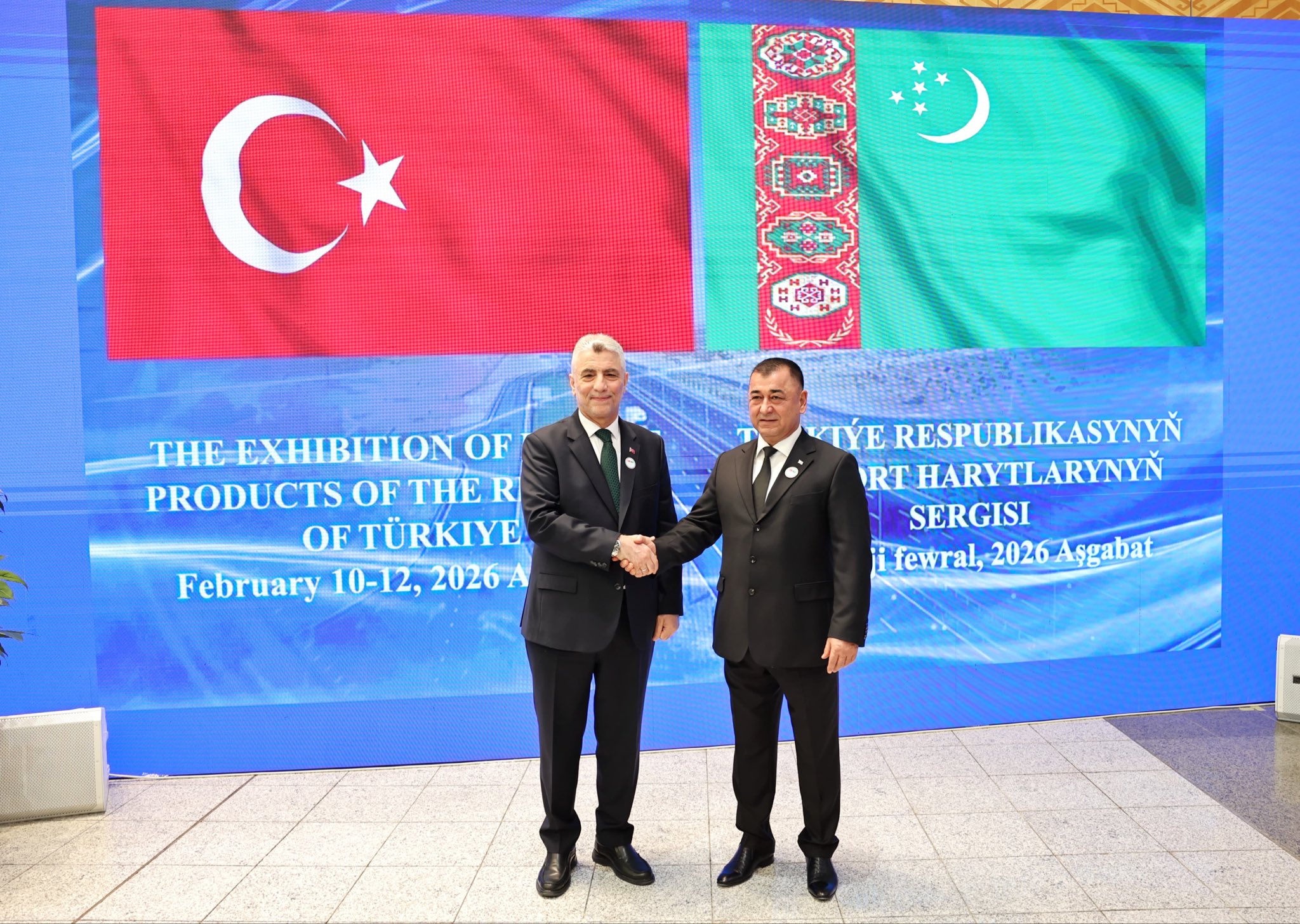 Ticaret Bakanı Ömer Bolat Türkmenistan Fuarı Açılışı