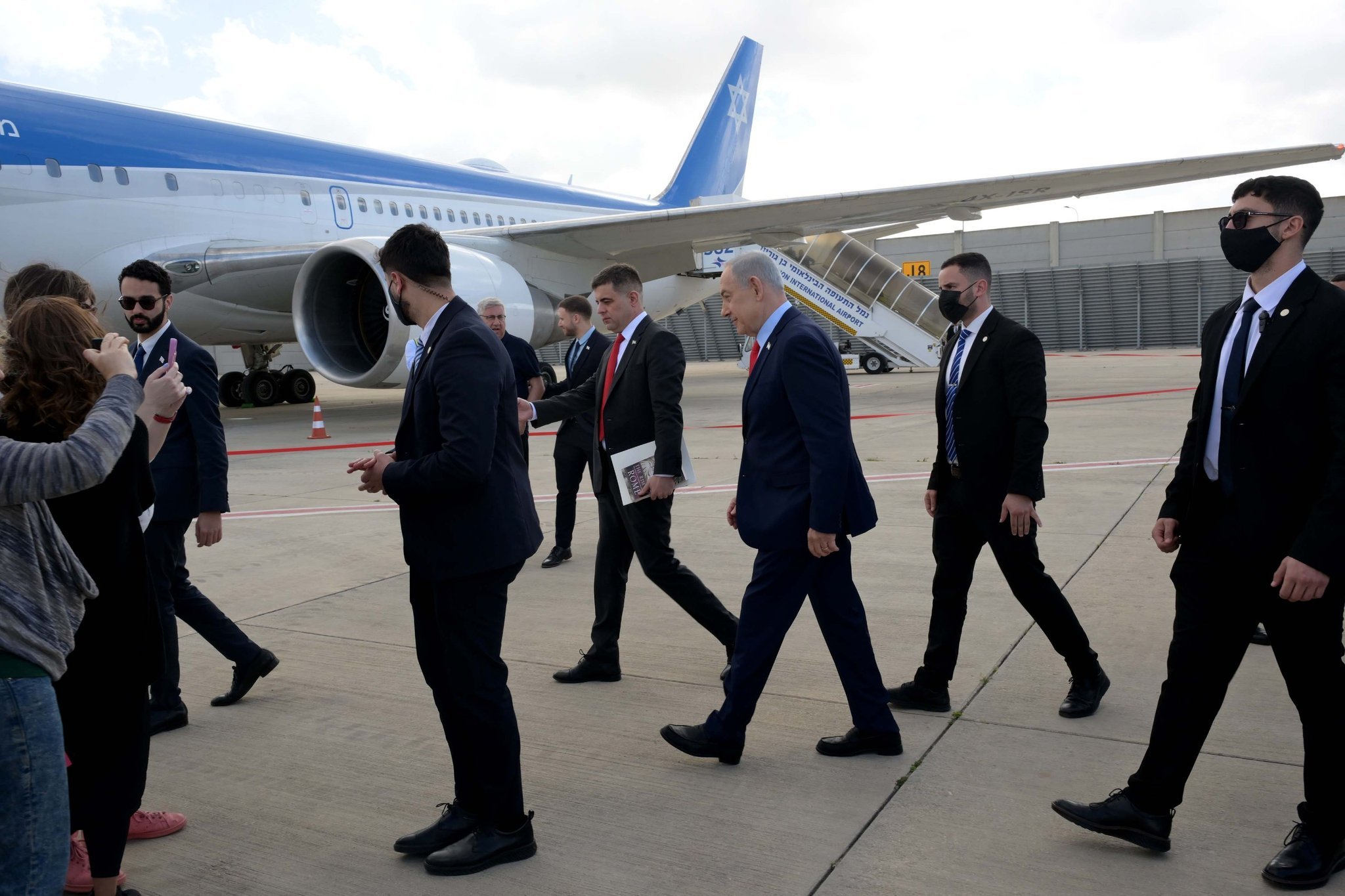 Binyamin Netanyahu Washington uçağı