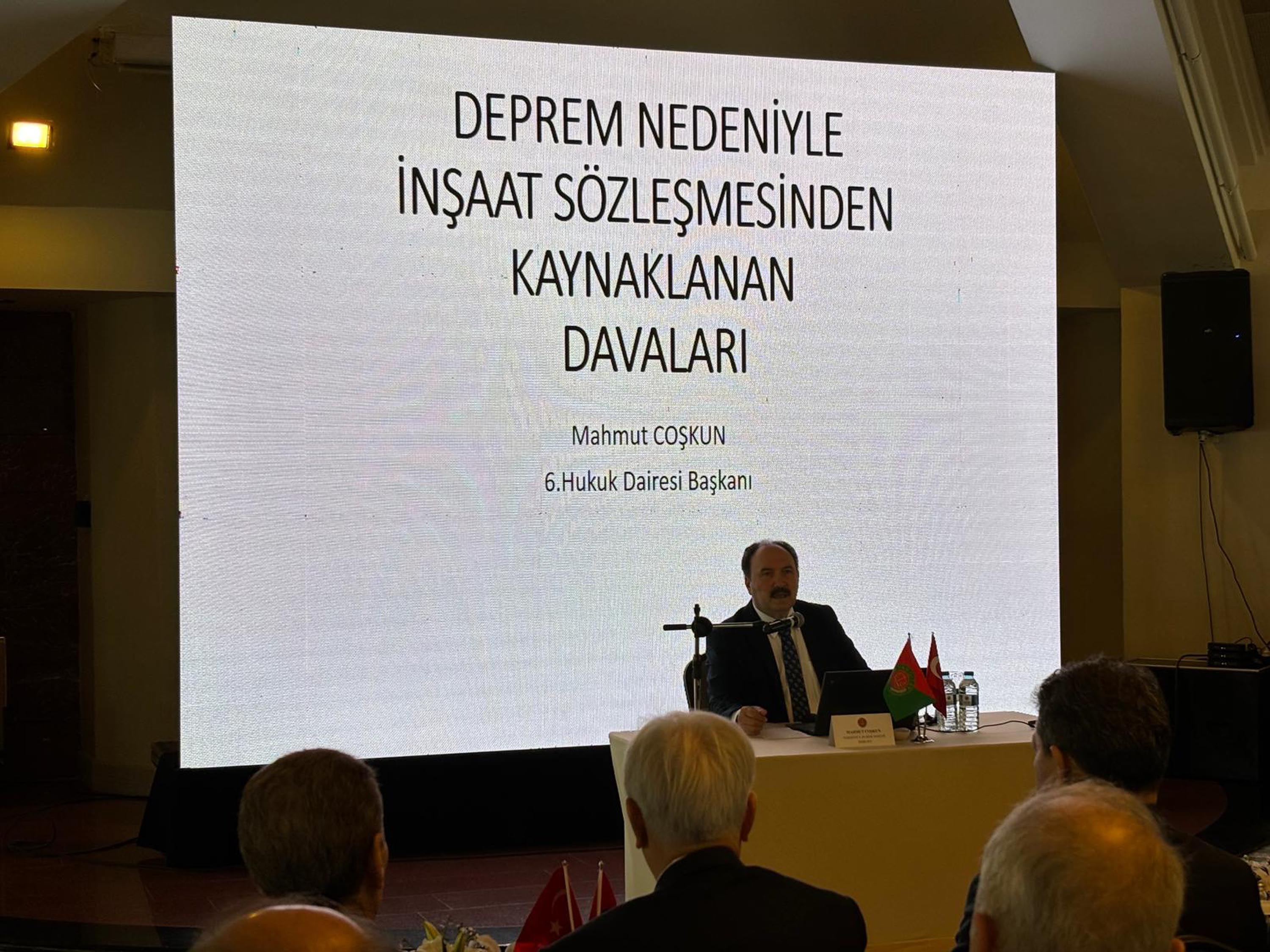 Yargıtay Deprem Davaları Toplantısı