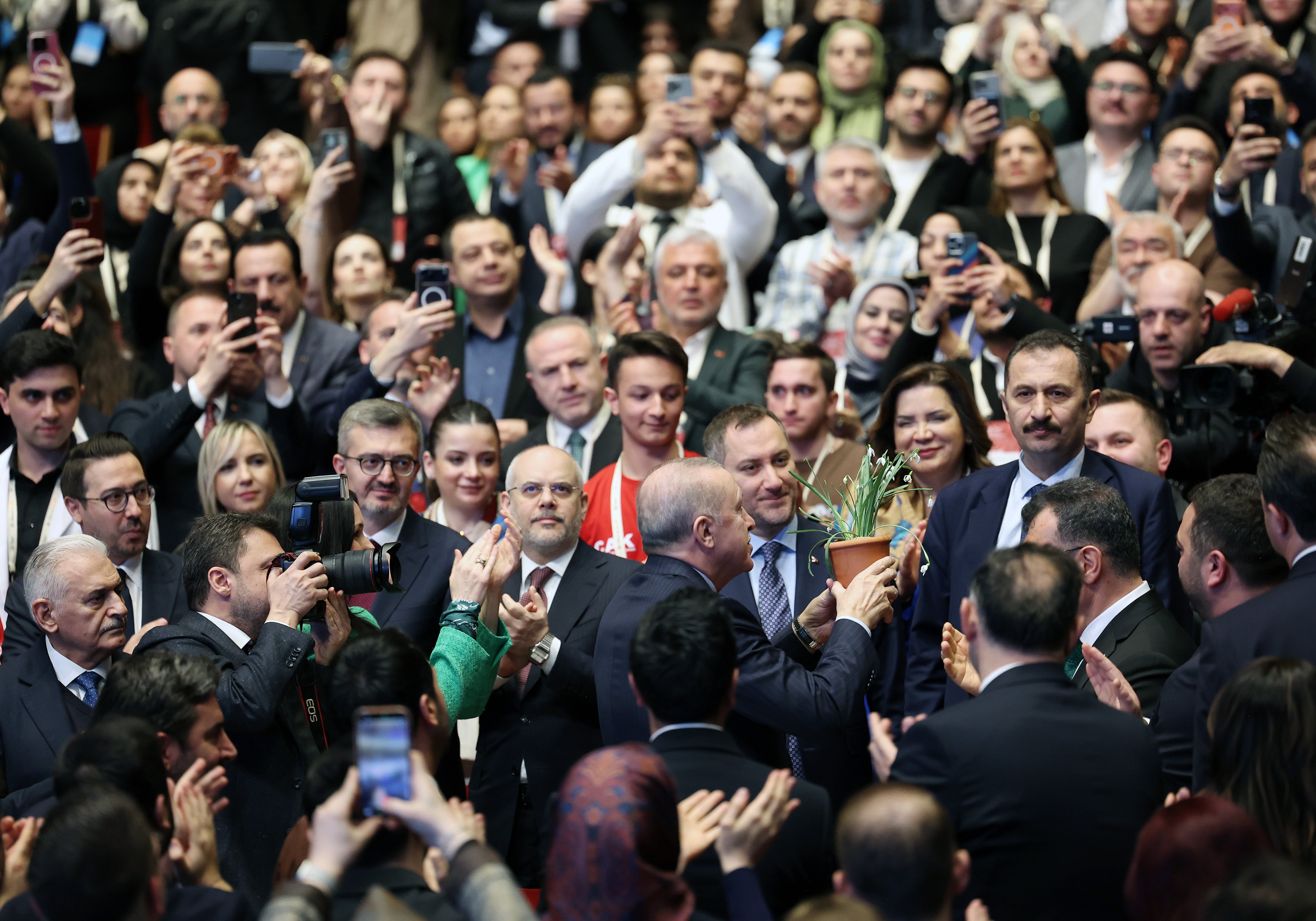 Cumhurbaşkanı Erdoğan ve gençler