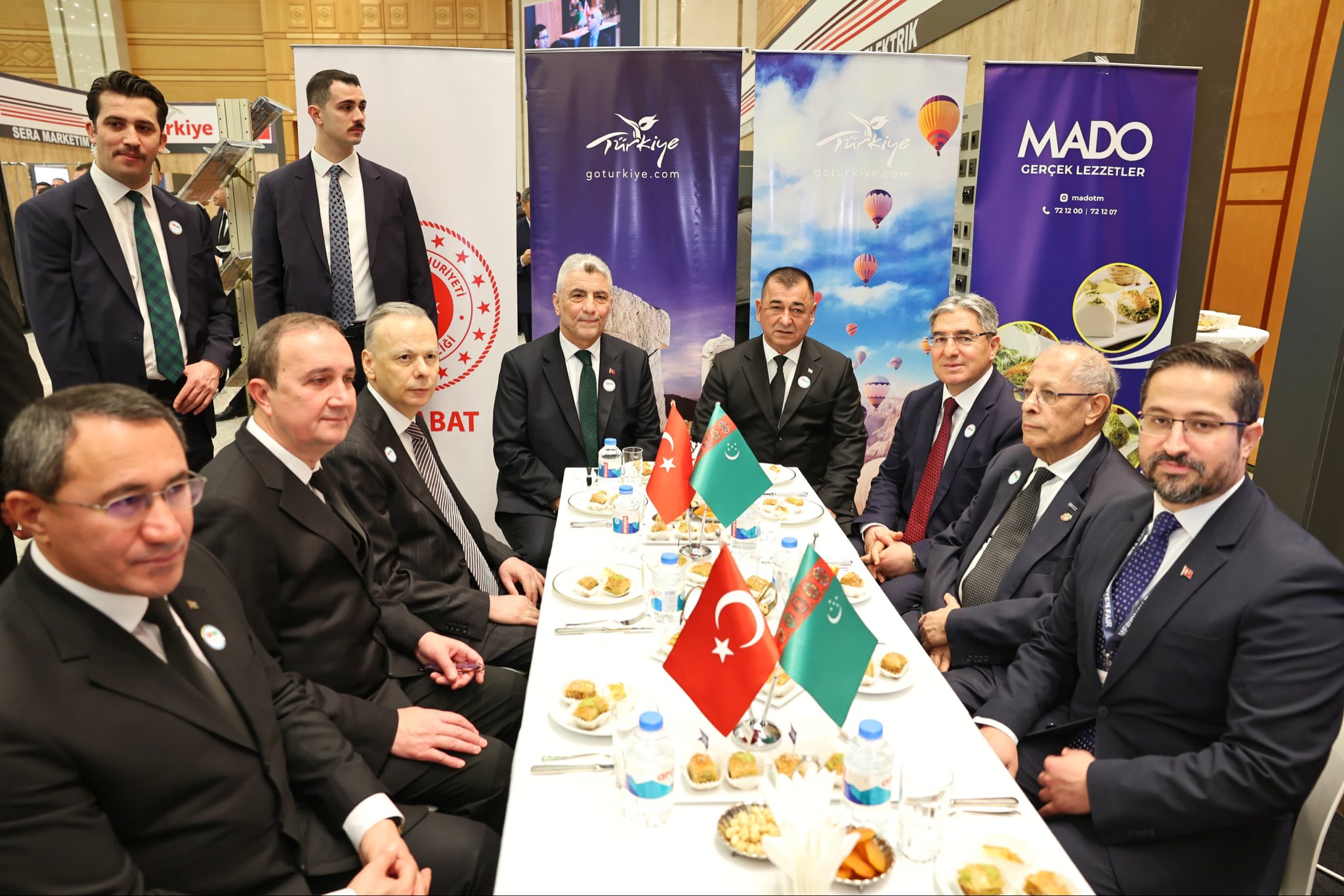 Türkmenistan Türk İhraç Ürünleri Fuarı Açılış Töreni