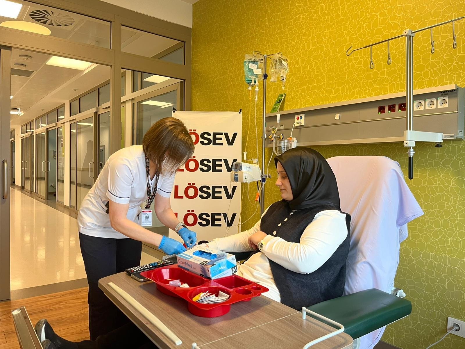 LÖSEV kanser hastası yardım