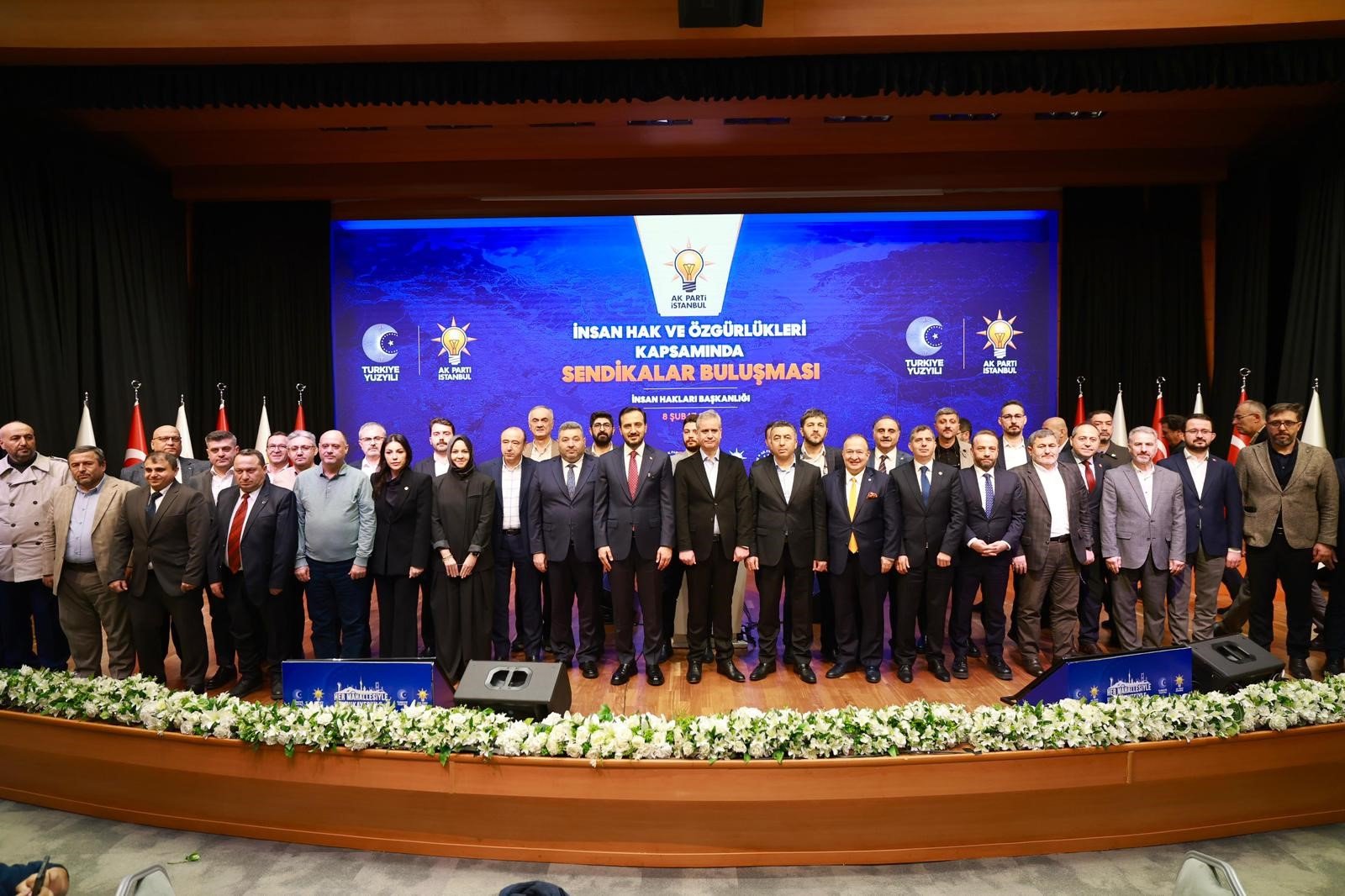 AK Parti Sendika Buluşması Katılımcıları