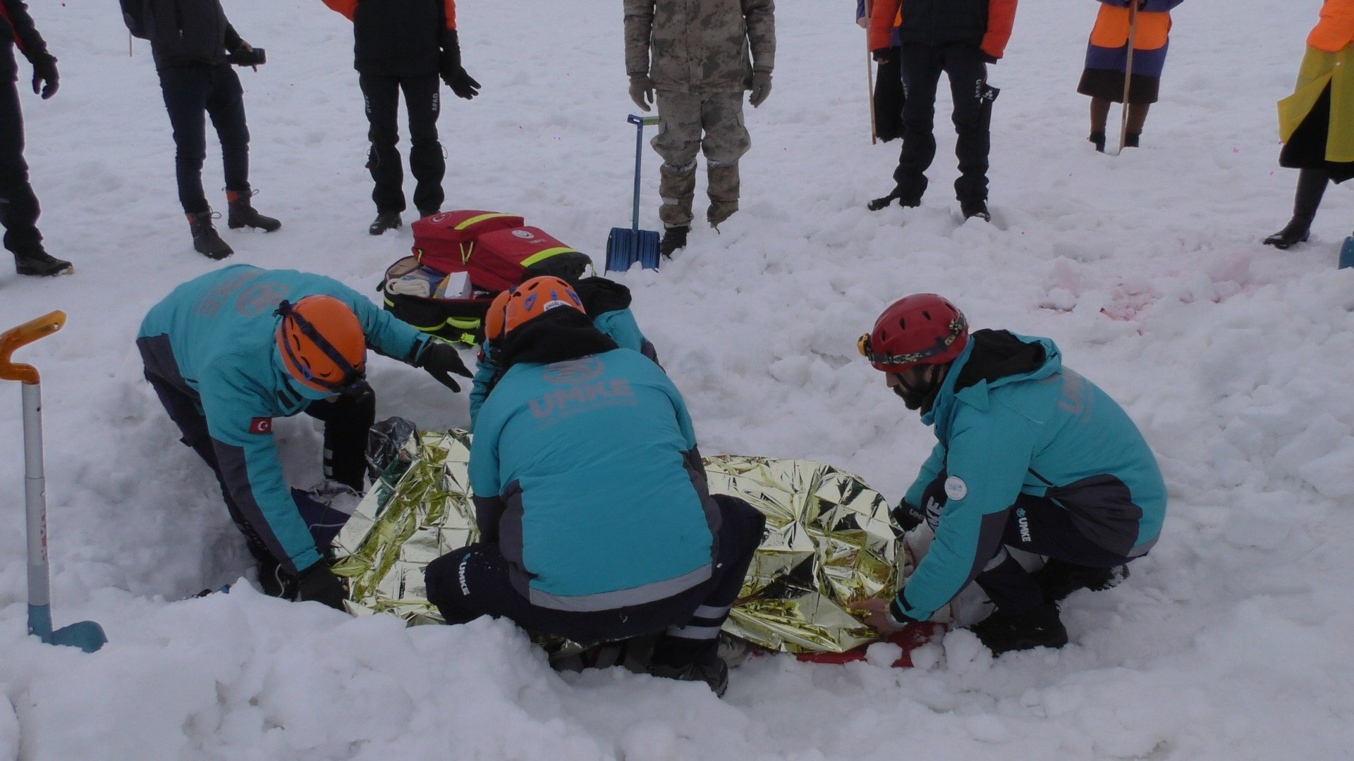 AFAD Bingöl Tatbikatı