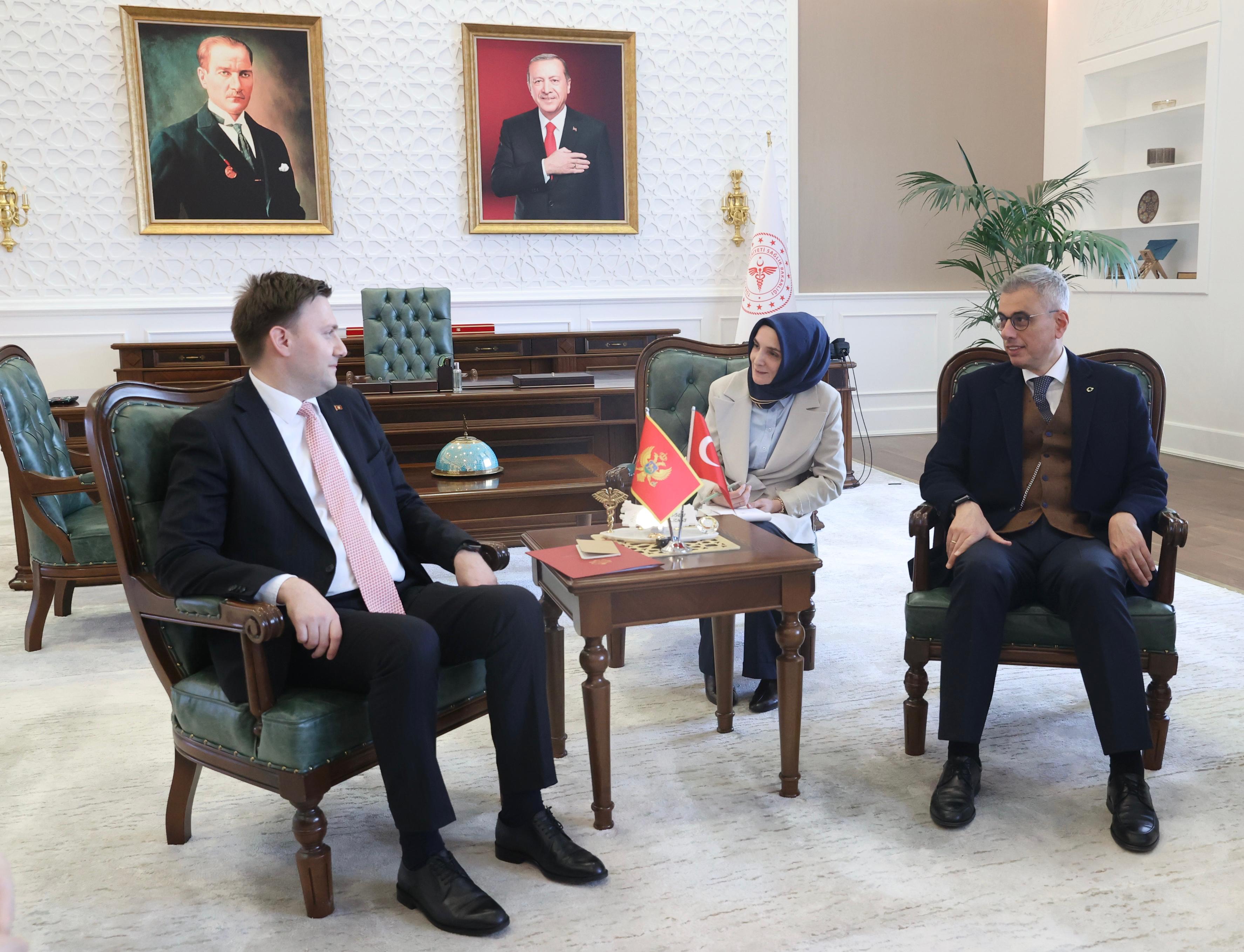 Sağlık Bakanlığı görüşmesi Türkiye Karadağ