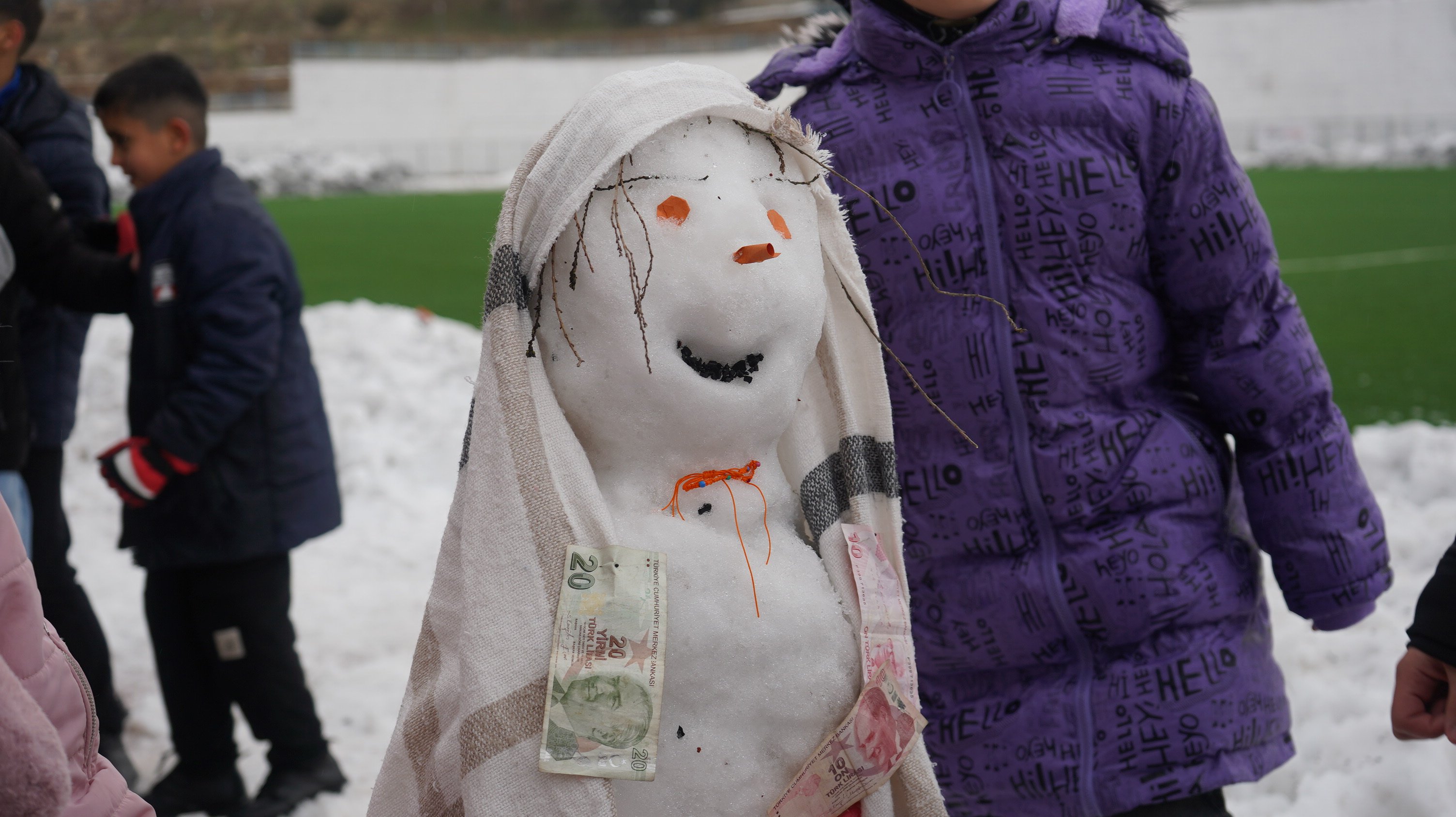 Şırnak Kardan Adam Şenliği Aile Katılımı